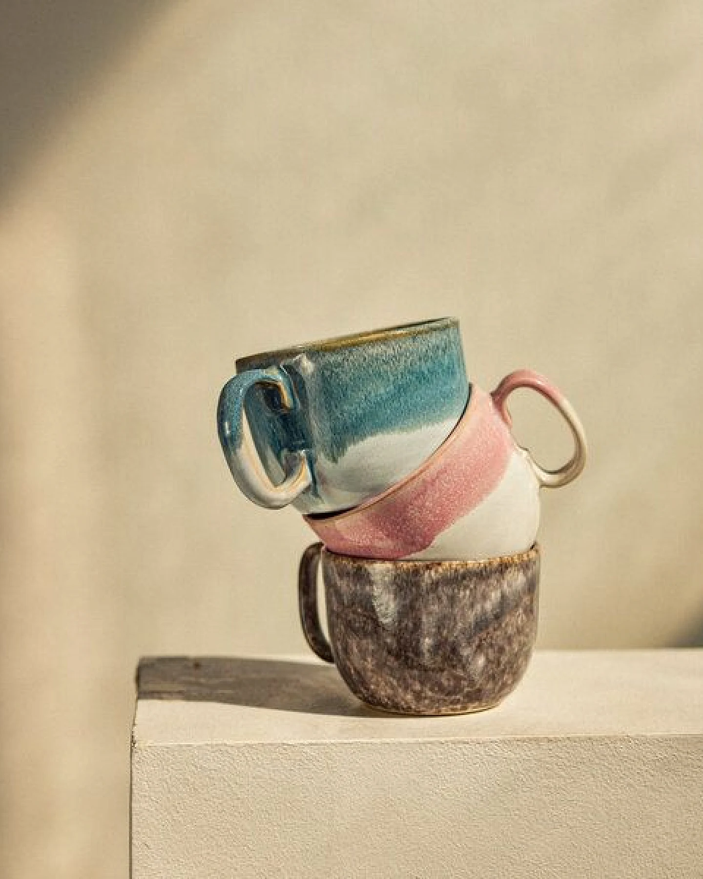 onomao Handgemachte Große Tasse aus Steinzeug – Ansicht 2