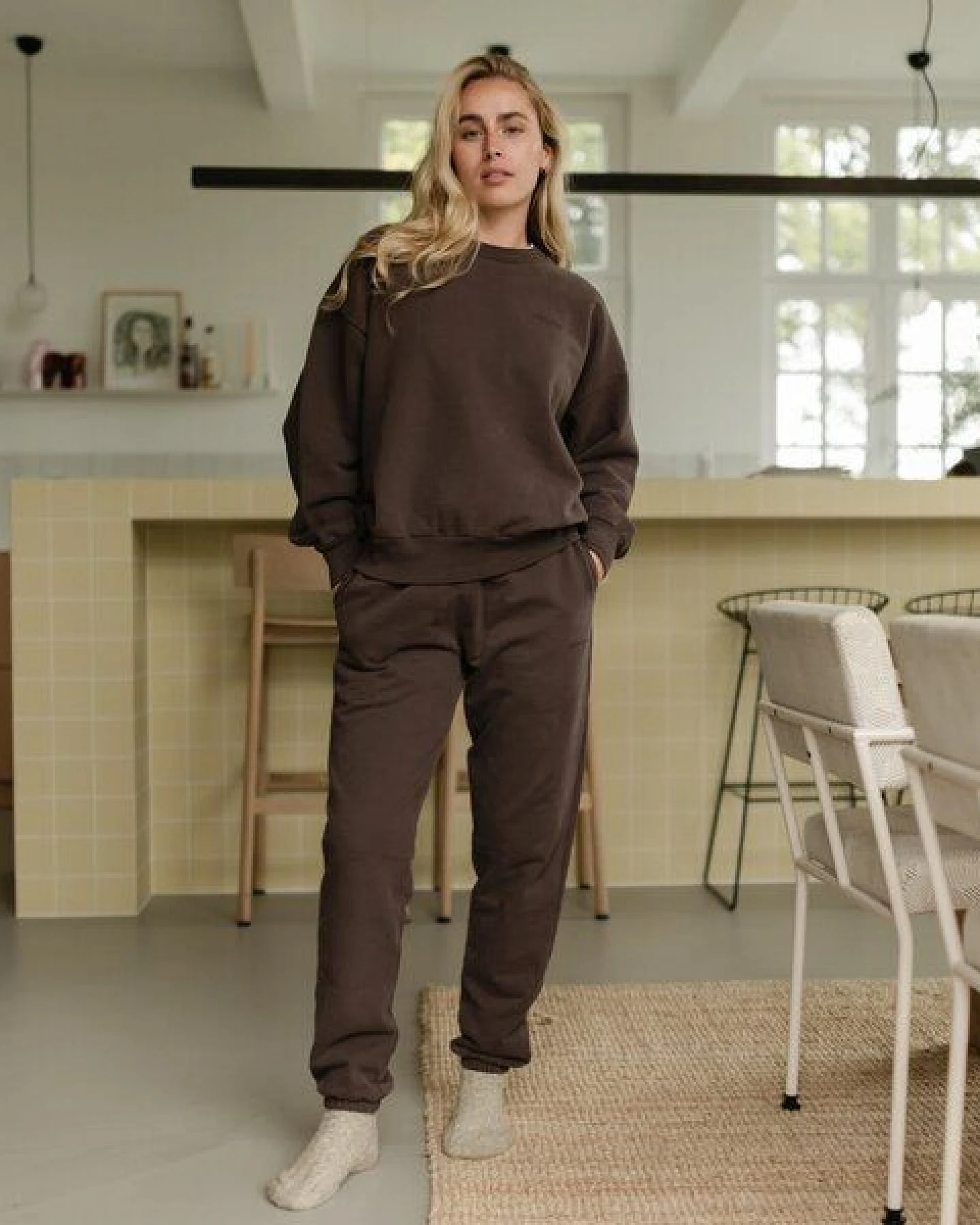 NORDLICHT Damen Sweathose aus 100% Baumwolle NOVA – Ansicht 2