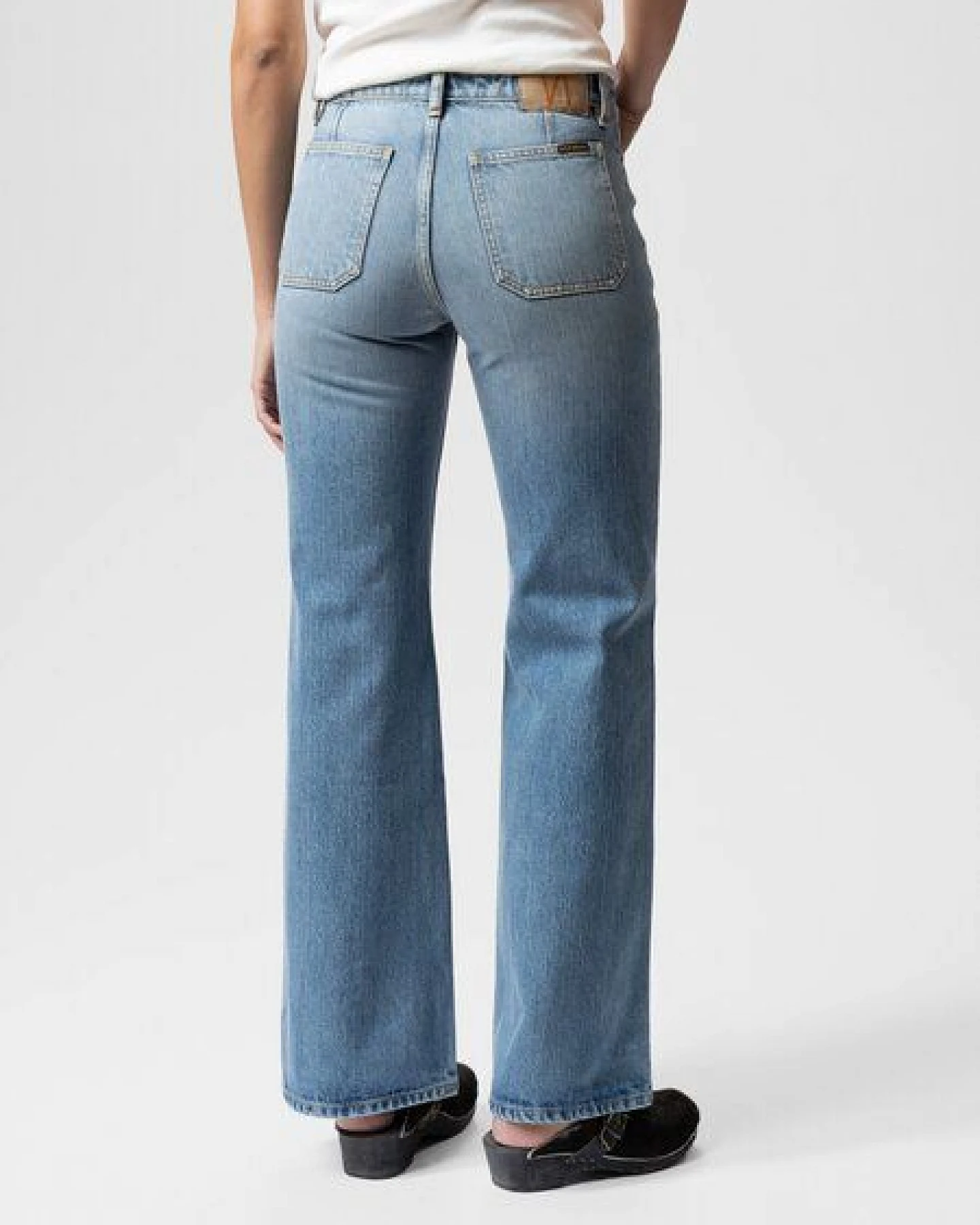 Nudie Jeans Holly Flare Denim Pants – Ansicht 3