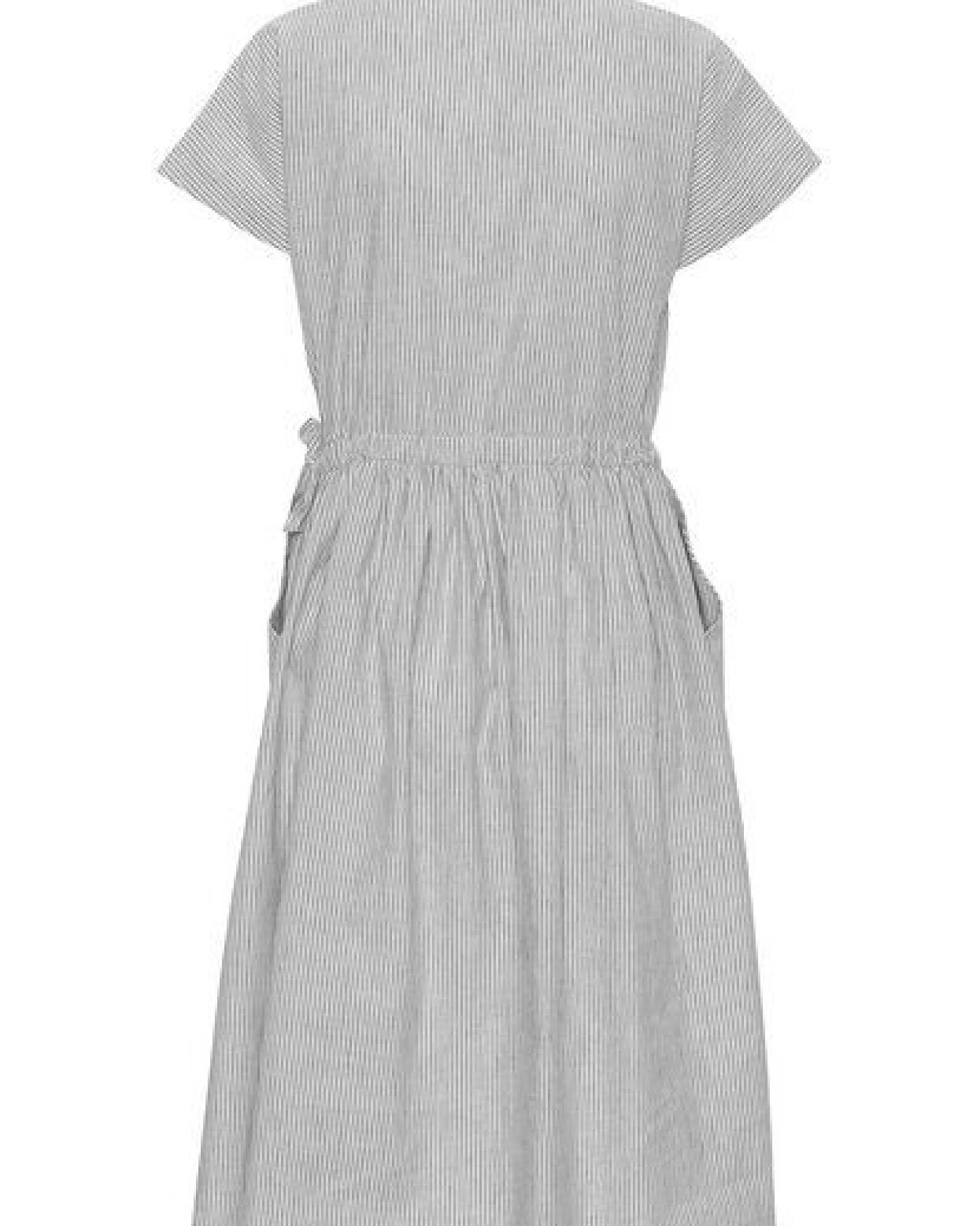 GROBUND Das Kleid Vigga - GOTS zertifiziert aus 60% leinen/40% Bio-Baumwolle – Ansicht 2