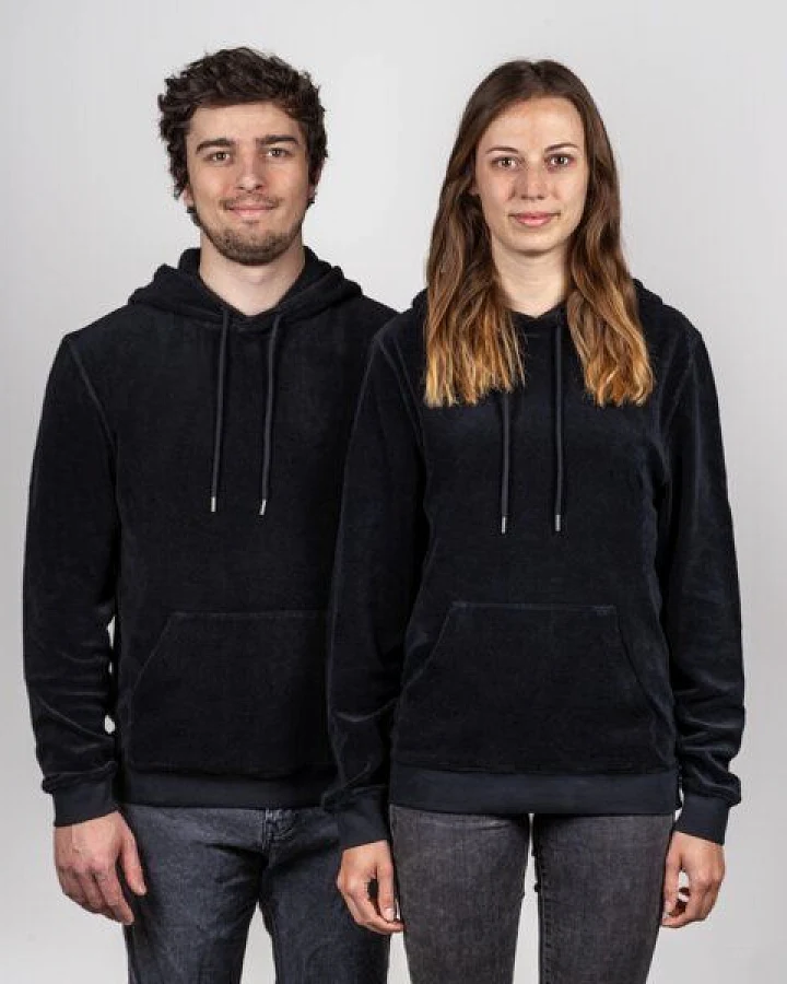 LANGBRETT frottee hoodie