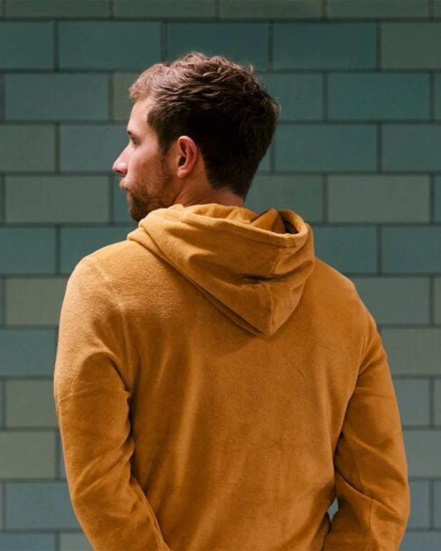 LANGBRETT frottee hoodie – Ansicht 4