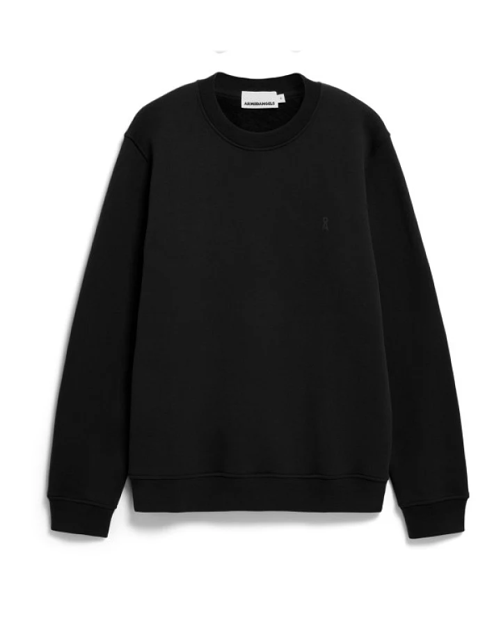 ARMEDANGELS - Baaro Fleece - Pullover Gr S schwarz