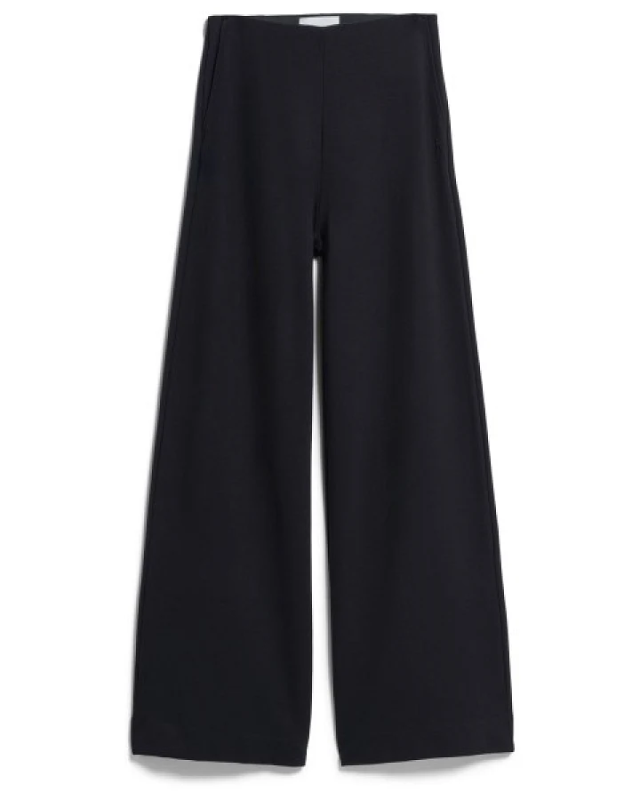 Produktseite: ARMEDANGELS - Women's Basic Jersey Wide Leg Pant - Freizeithose Gr S schwarz