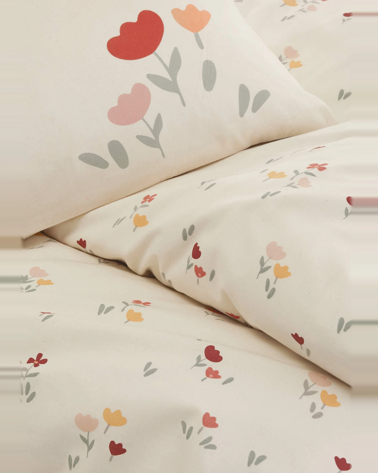 hessnatur Baby Renforce Bettwäsche aus Bio-Baumwolle - natur - Größe 135x200 / 80x80 cm – Ansicht 4