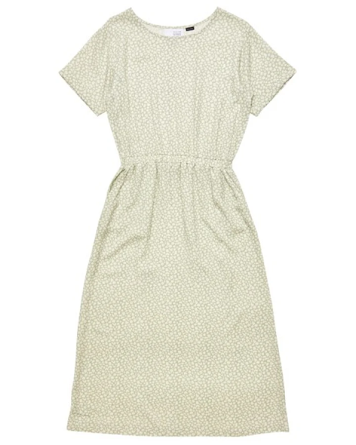 Mazine - Women's Printed Midi Dress - Kleid Gr XL beige