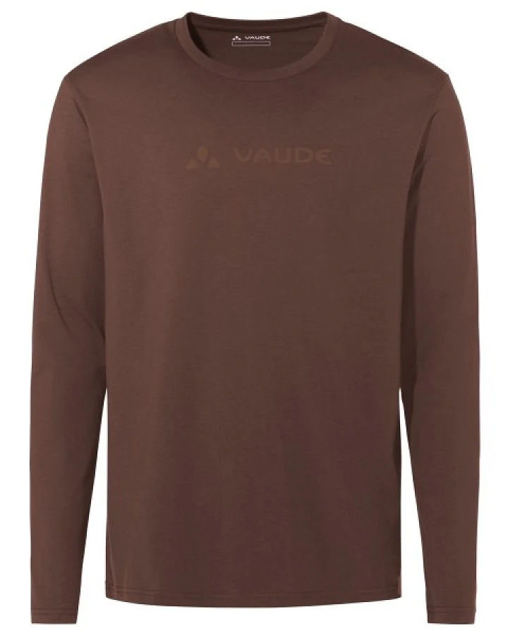 Vaude - Logo L/S T-Shirt - Longsleeve Gr 3XL braun