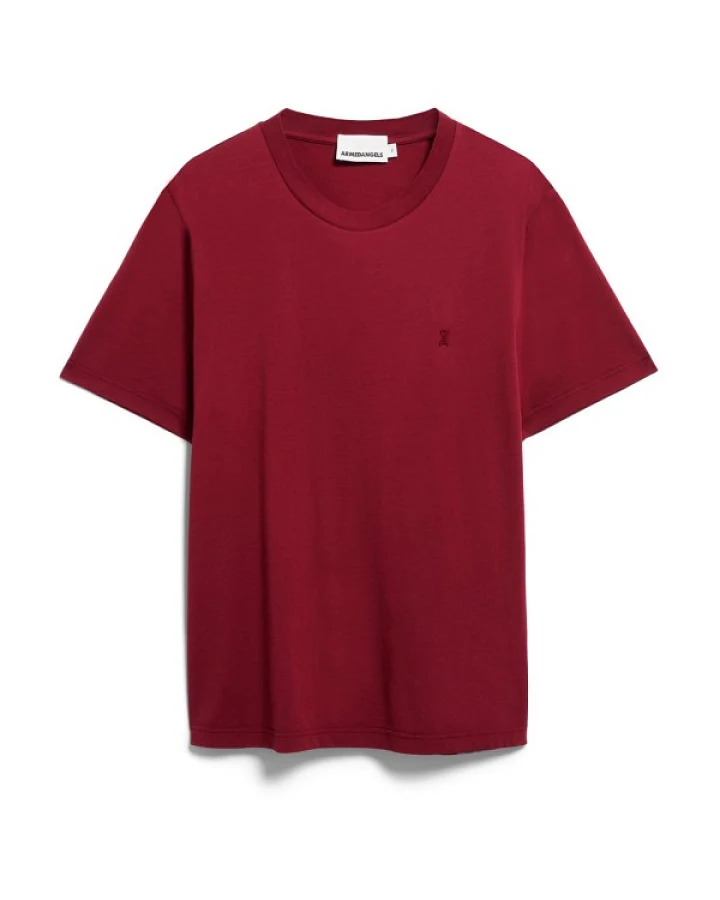 Produktseite: ARMEDANGELS - Jaames - T-Shirt Gr S rot