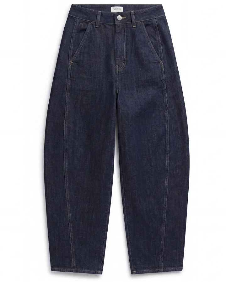 Wide Barrel Leg Jeans Modell: Moondust