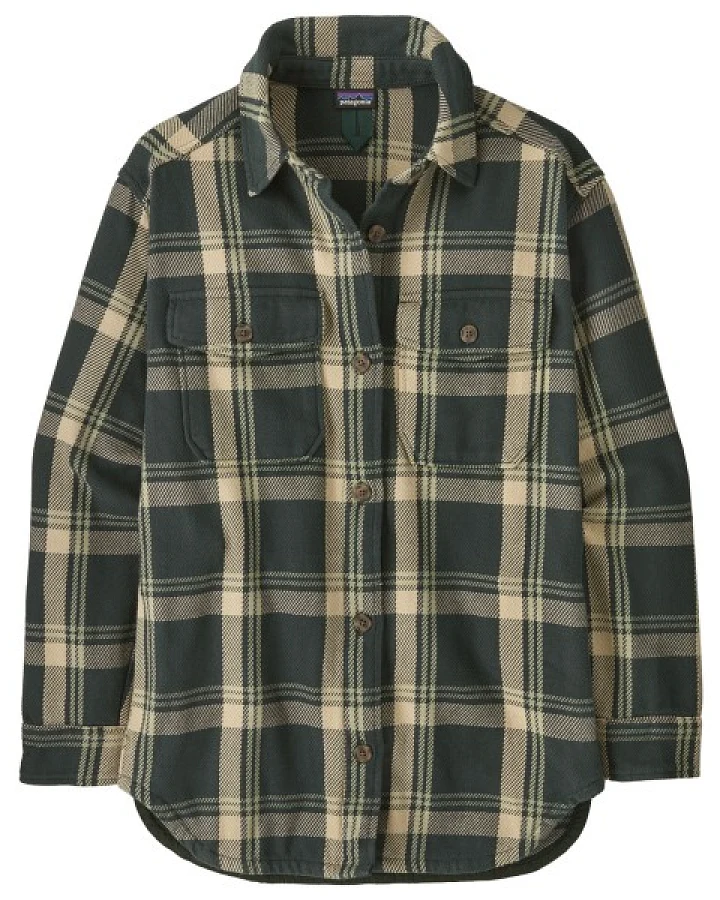 Patagonia - Women's Fjord Loft Overshirt Jacket - Hemd Gr S oliv
