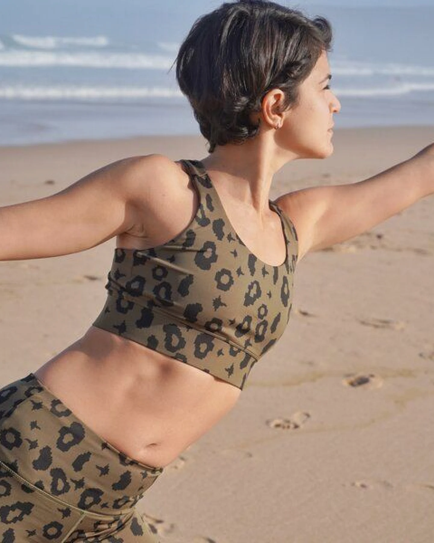 boochen Sport BH Ubud mit Leopard Print – Ansicht 2