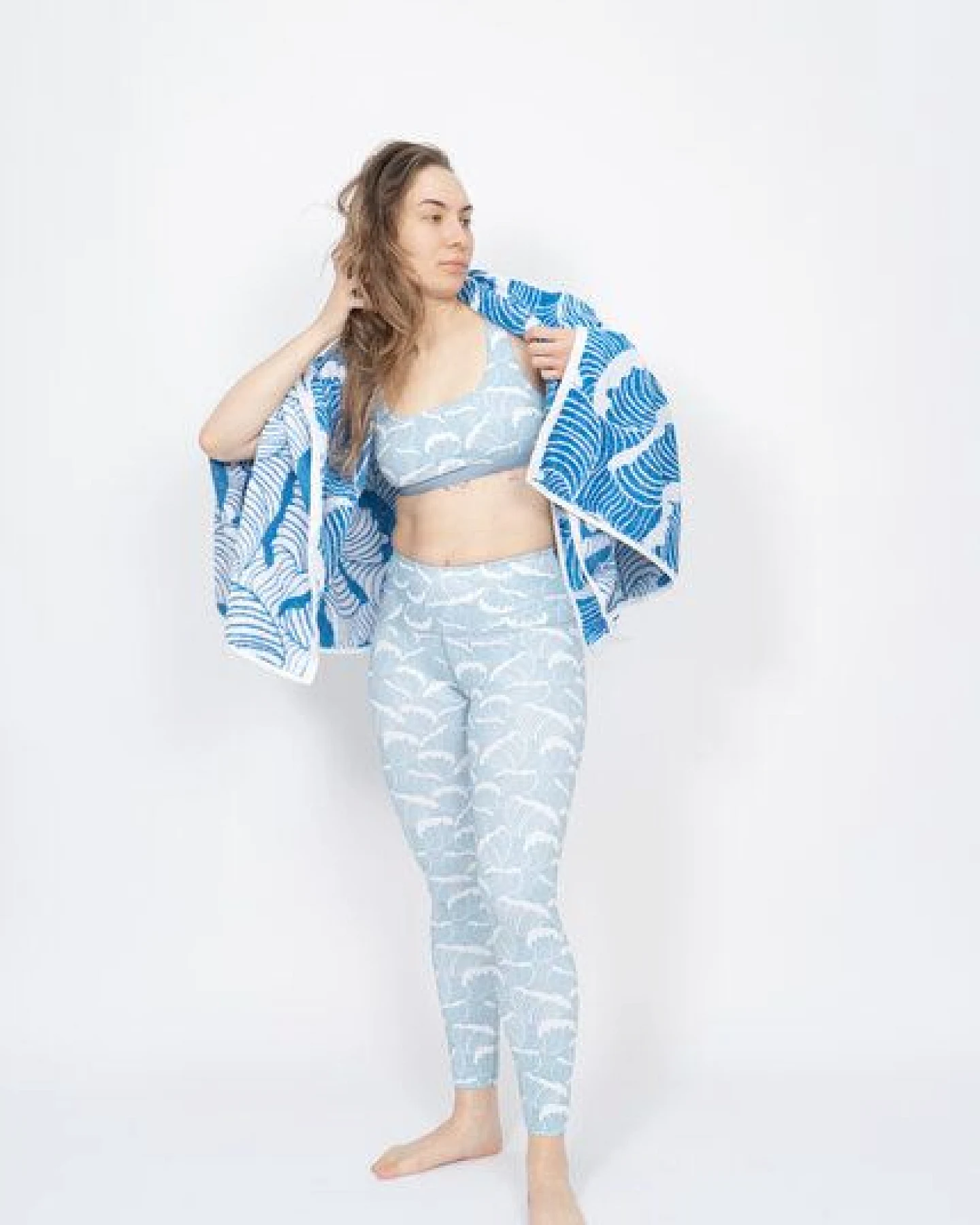 boochen Sportleggings High-Rise mit Print – Ansicht 2