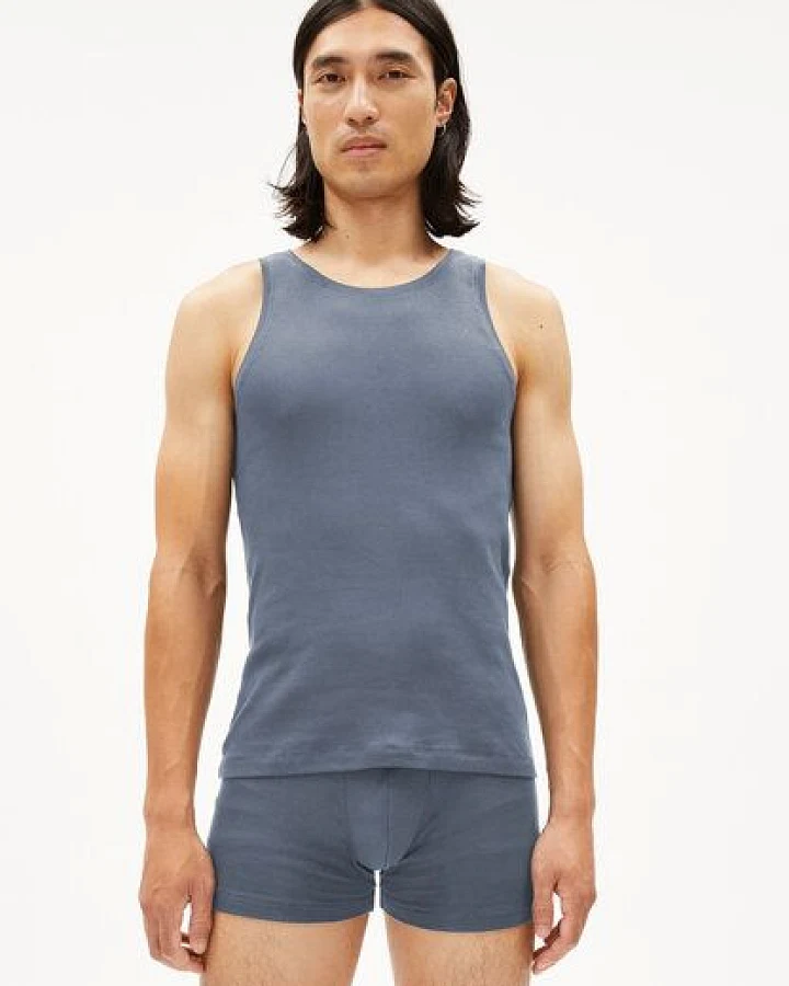 ARMEDANGELS JAANNO RIB Herren Ripp-Top aus Bio-Baumwoll Mix