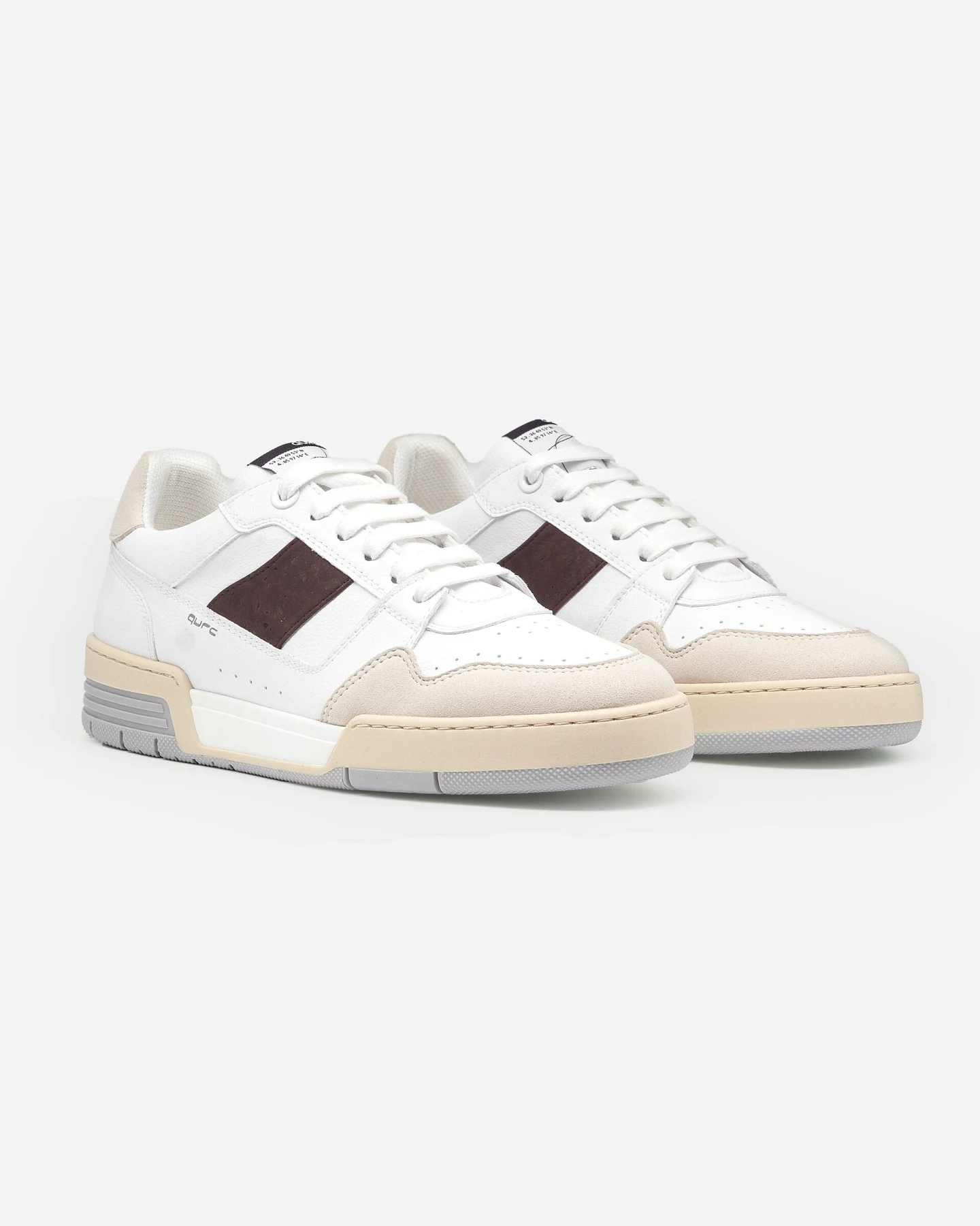 QURC Herren vegan Sneaker Heritage Castanha – Ansicht 2