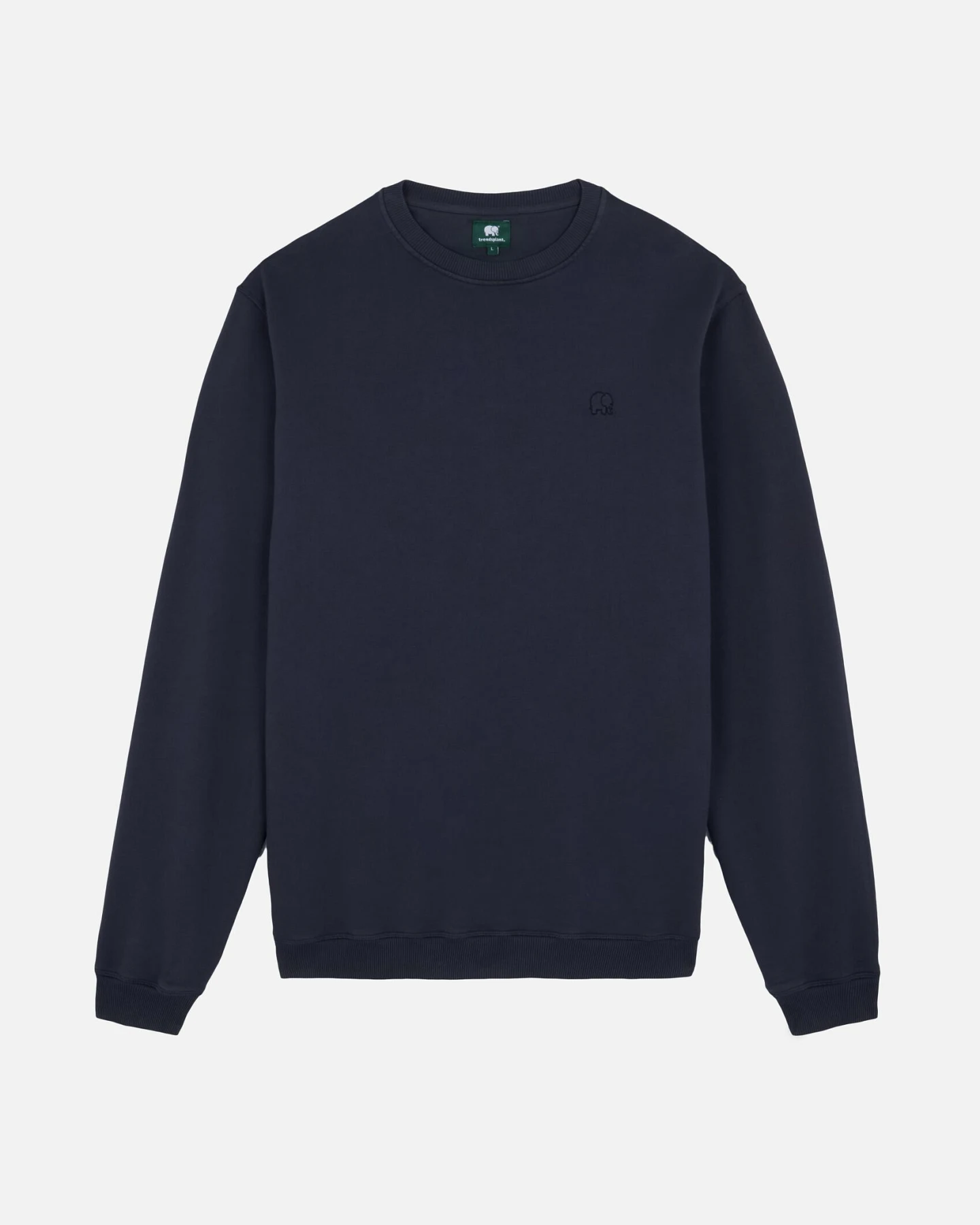 Trendsplant Herren vegan Sweatshirt Essential Parisian Blue – Ansicht 2