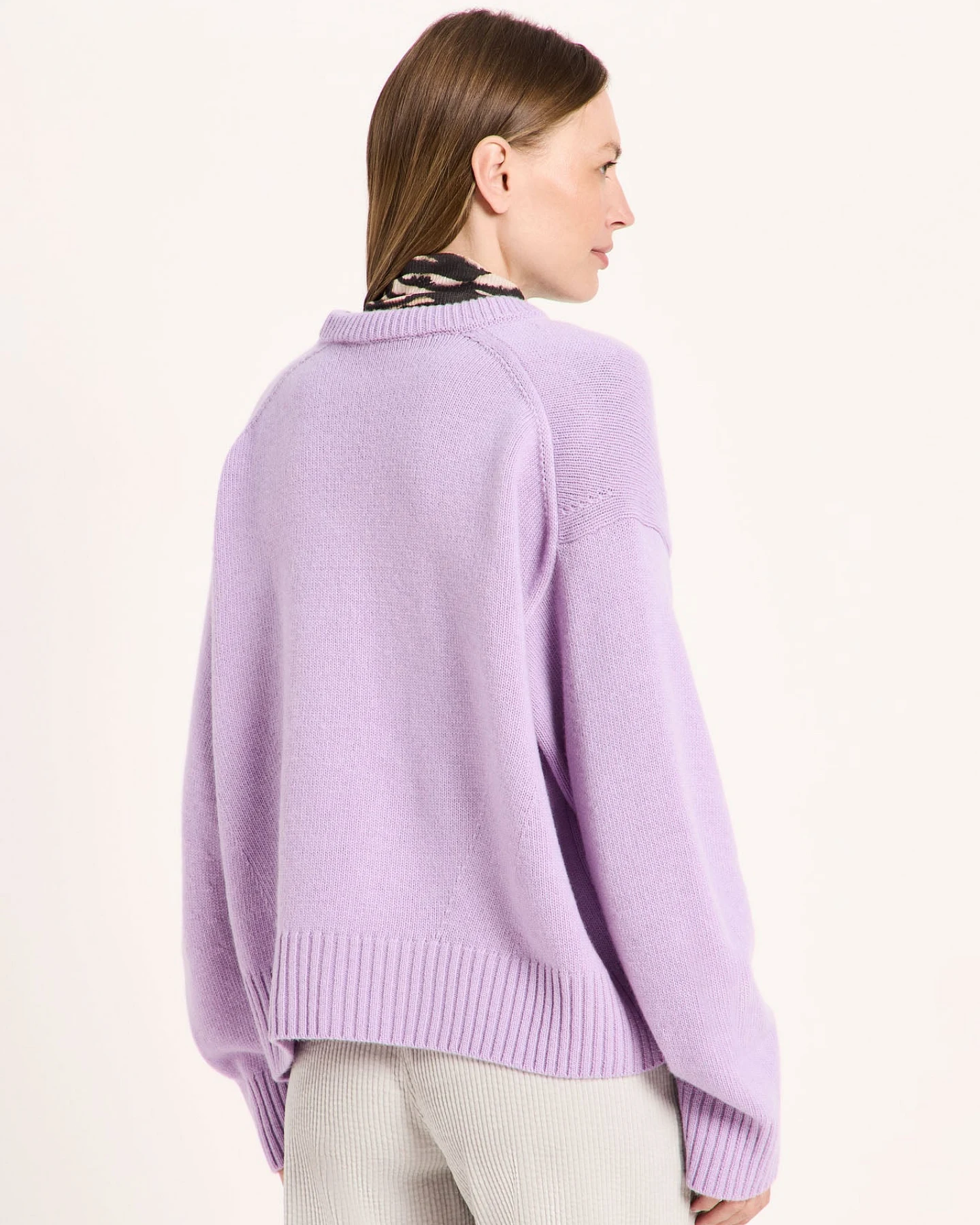 Oversized Rundhalspullover – Ansicht 4