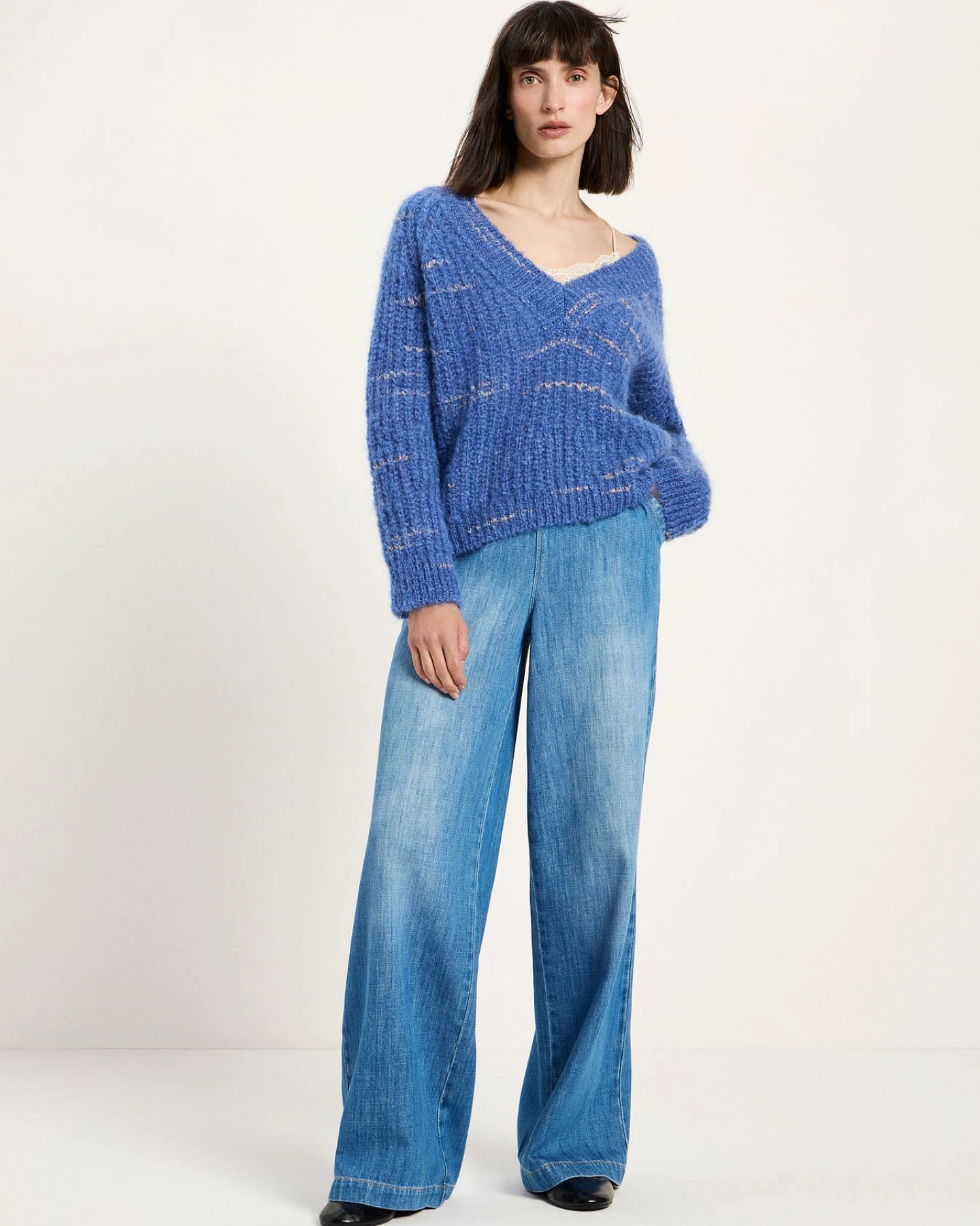Pullover mit V-Ausschnitt – Ansicht 2