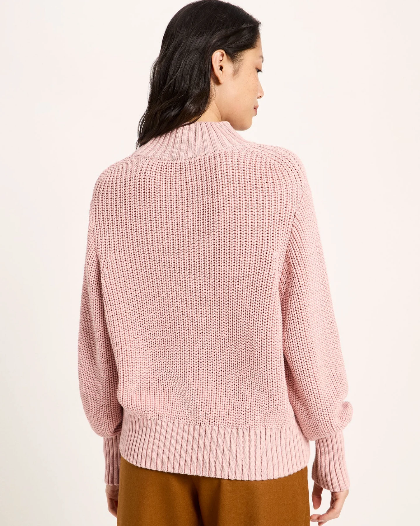 Grobstrickpullover (GOTS) – Ansicht 4