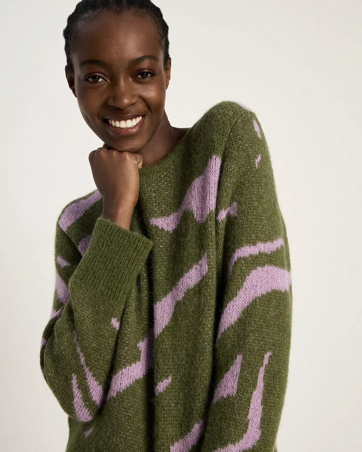 Pullover mit Jacquard