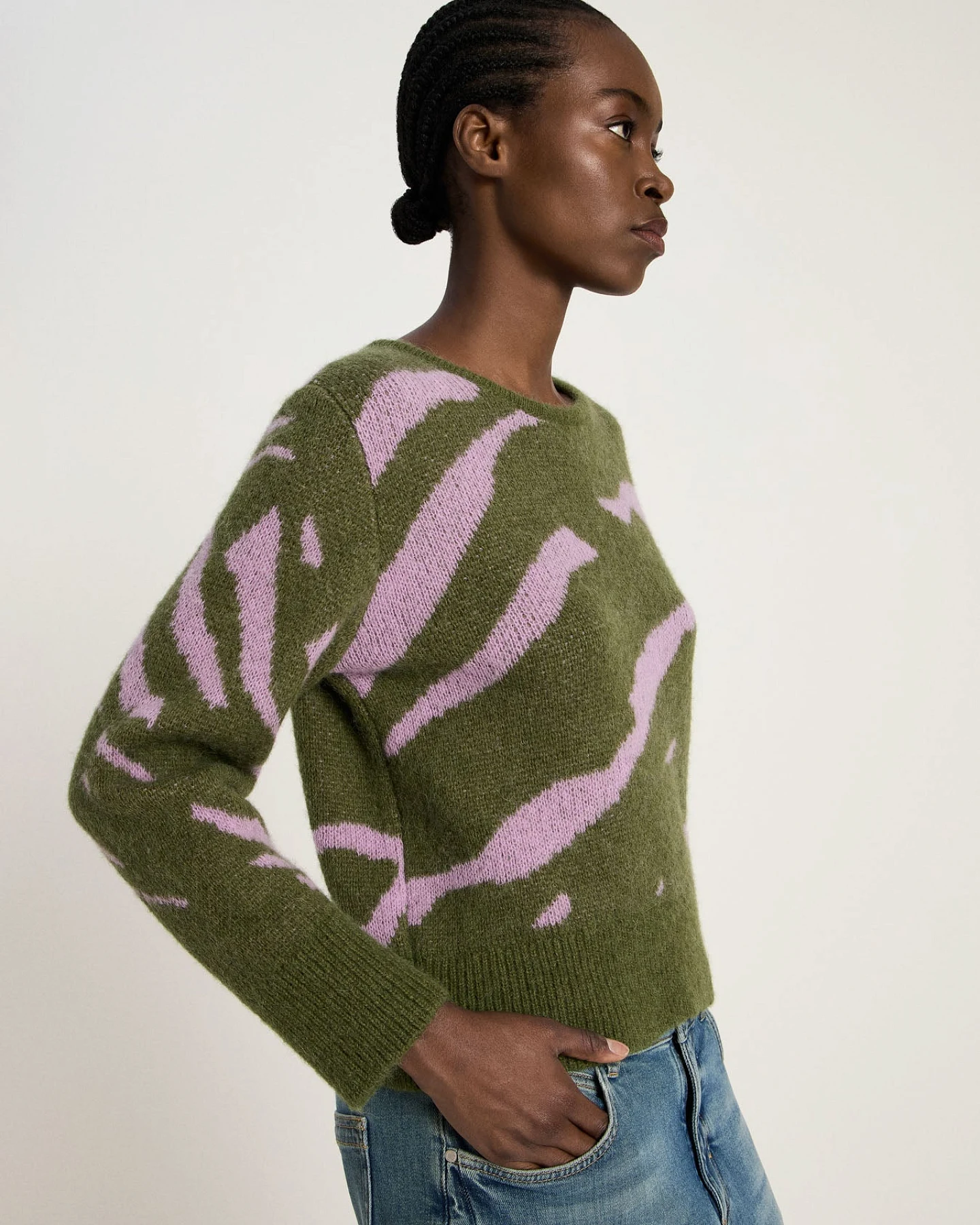 Pullover mit Jacquard – Ansicht 3