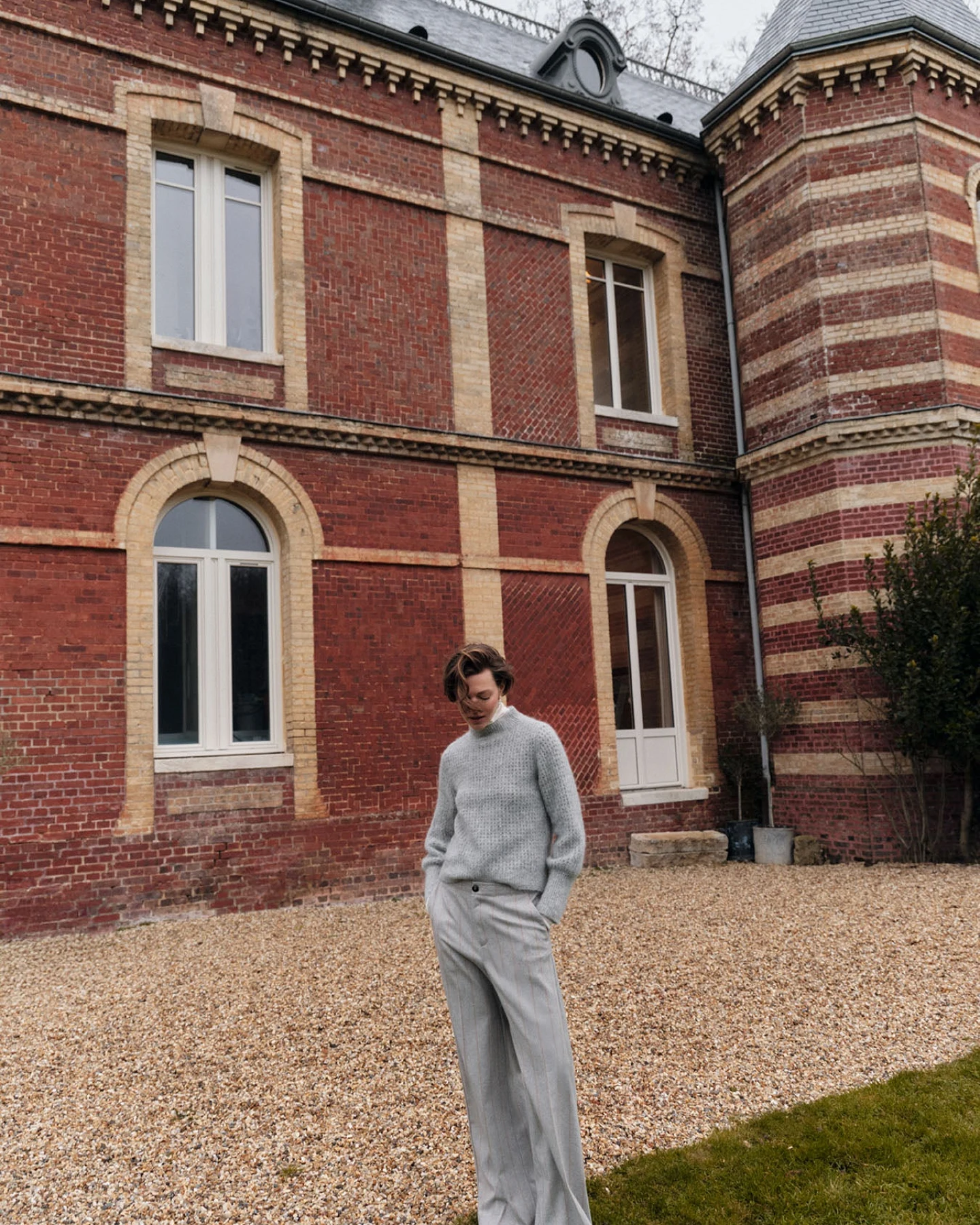 Pullover mit Lochstrick – Ansicht 6