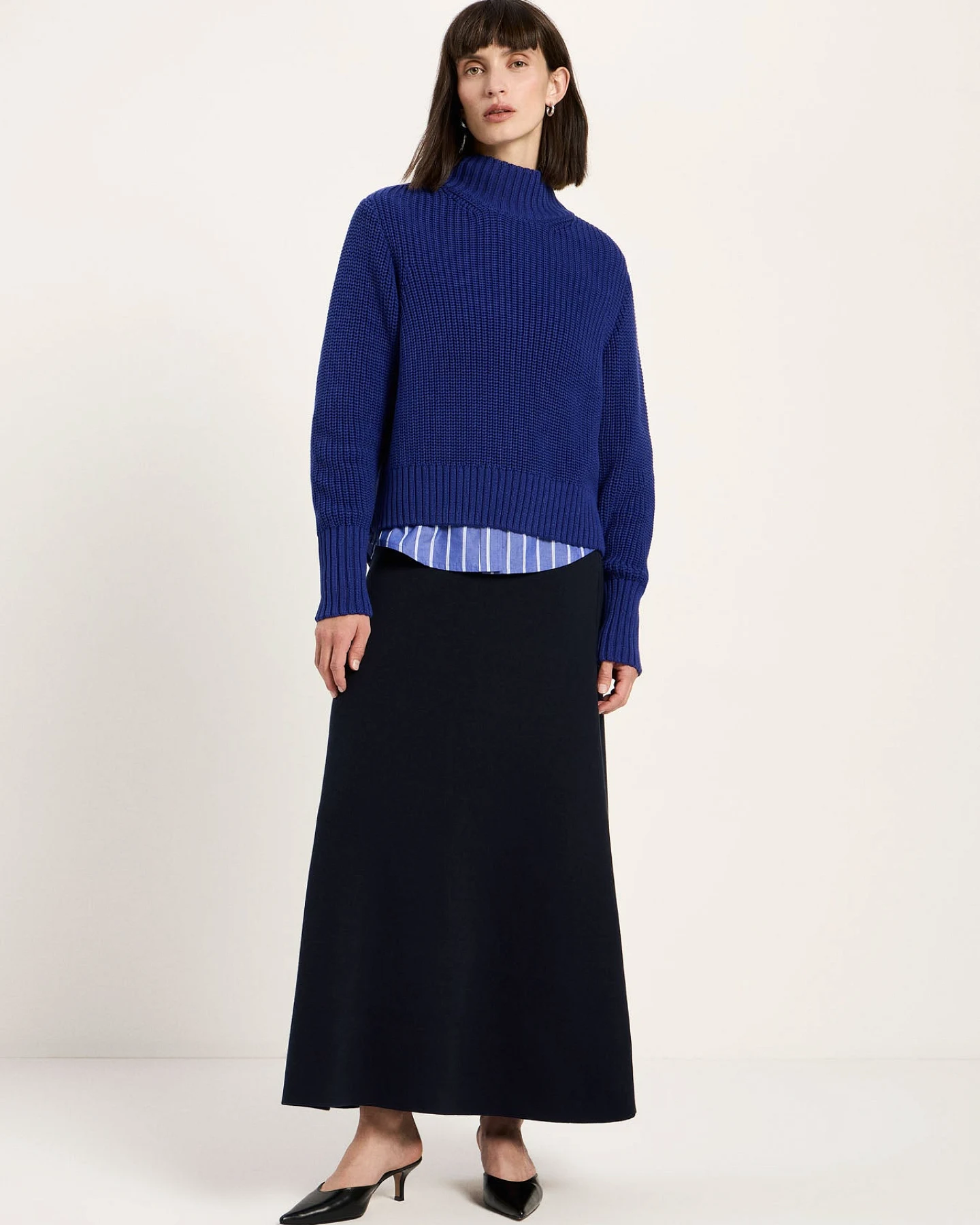 Grobstrickpullover (GOTS) – Ansicht 2