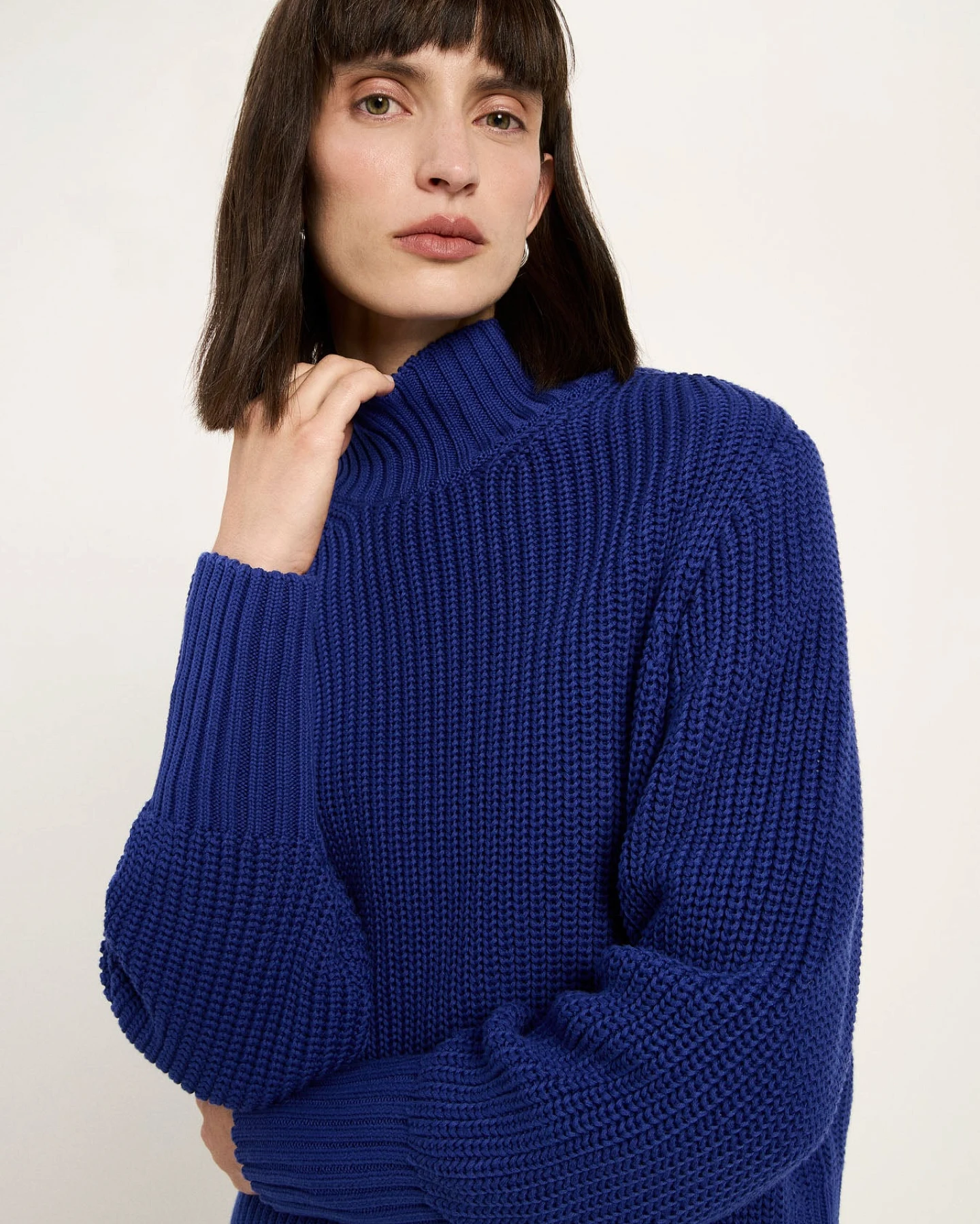 Grobstrickpullover (GOTS) – Ansicht 3