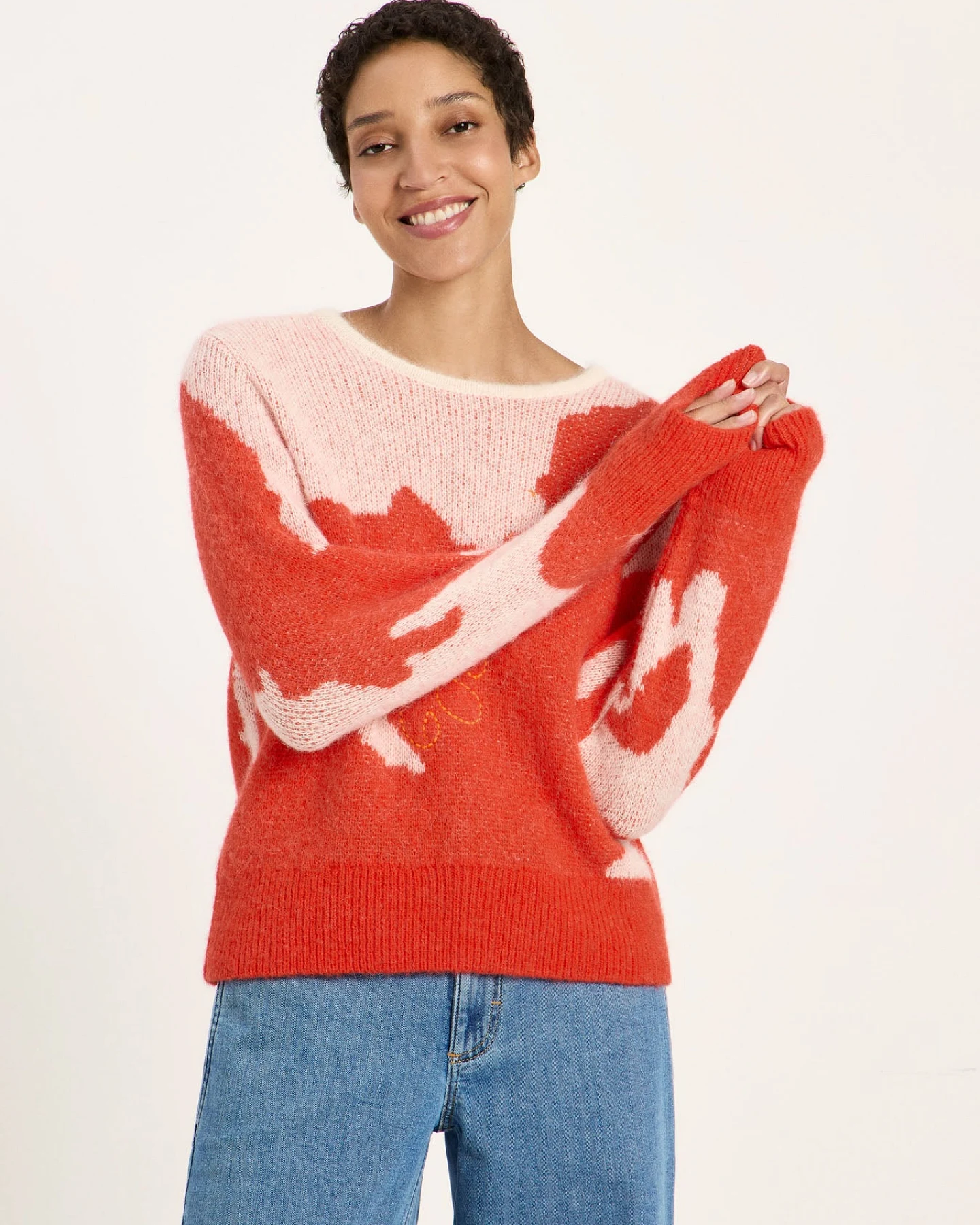 Pullover mit Jacquard – Ansicht 3
