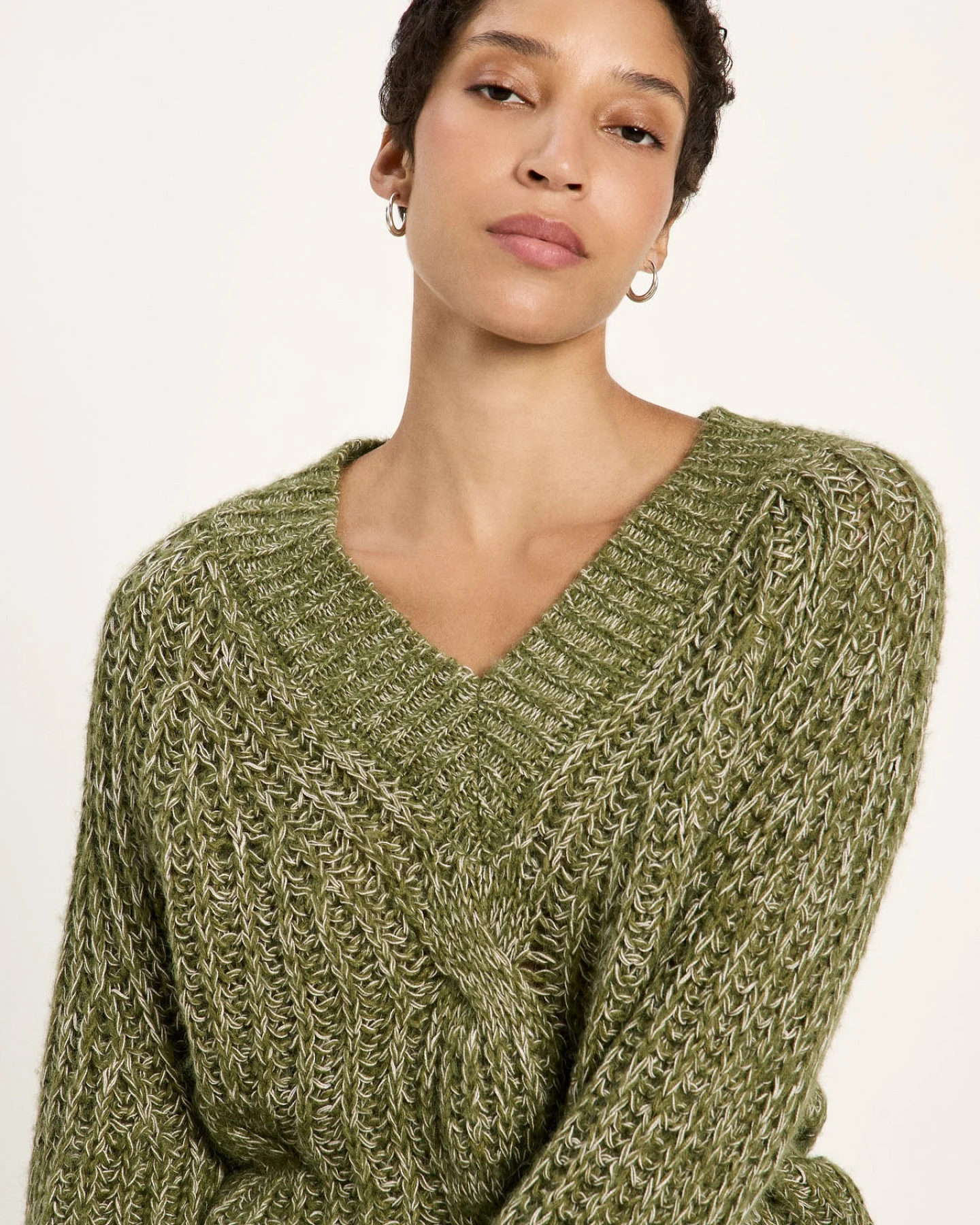 Pullover mit V-Ausschnitt – Ansicht 3