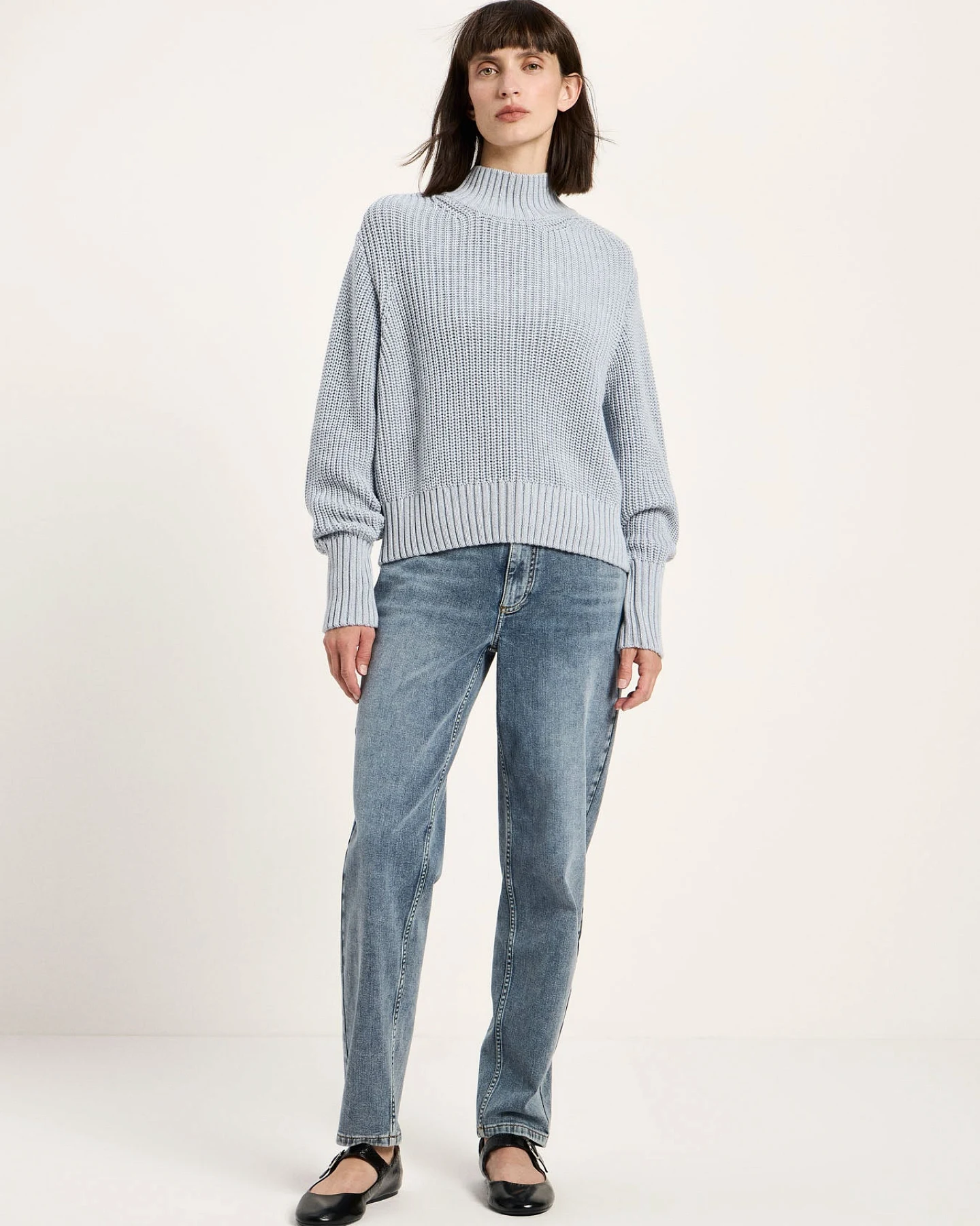 Grobstrickpullover (GOTS) – Ansicht 2