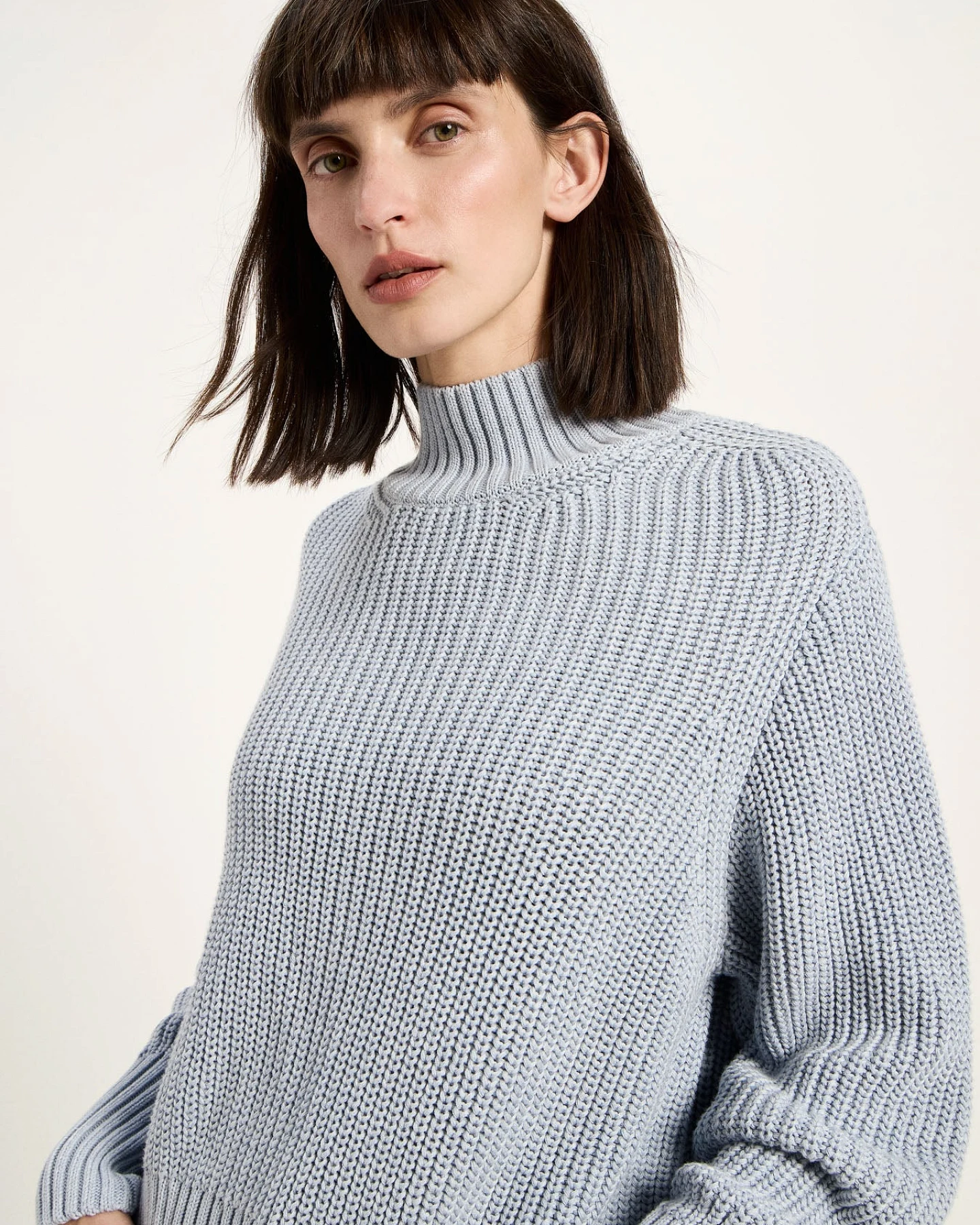 Grobstrickpullover (GOTS) – Ansicht 3