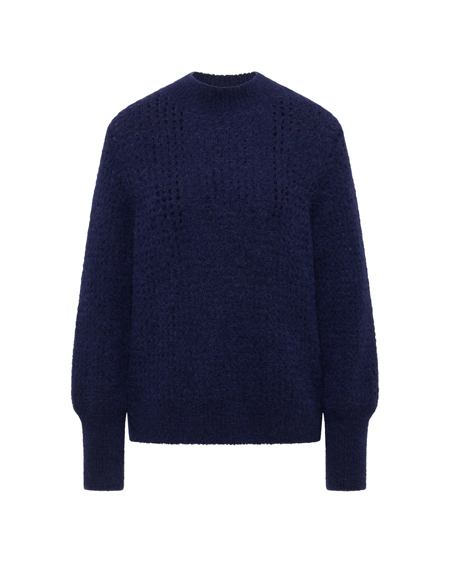 Pullover mit Lochstrick – Ansicht 5