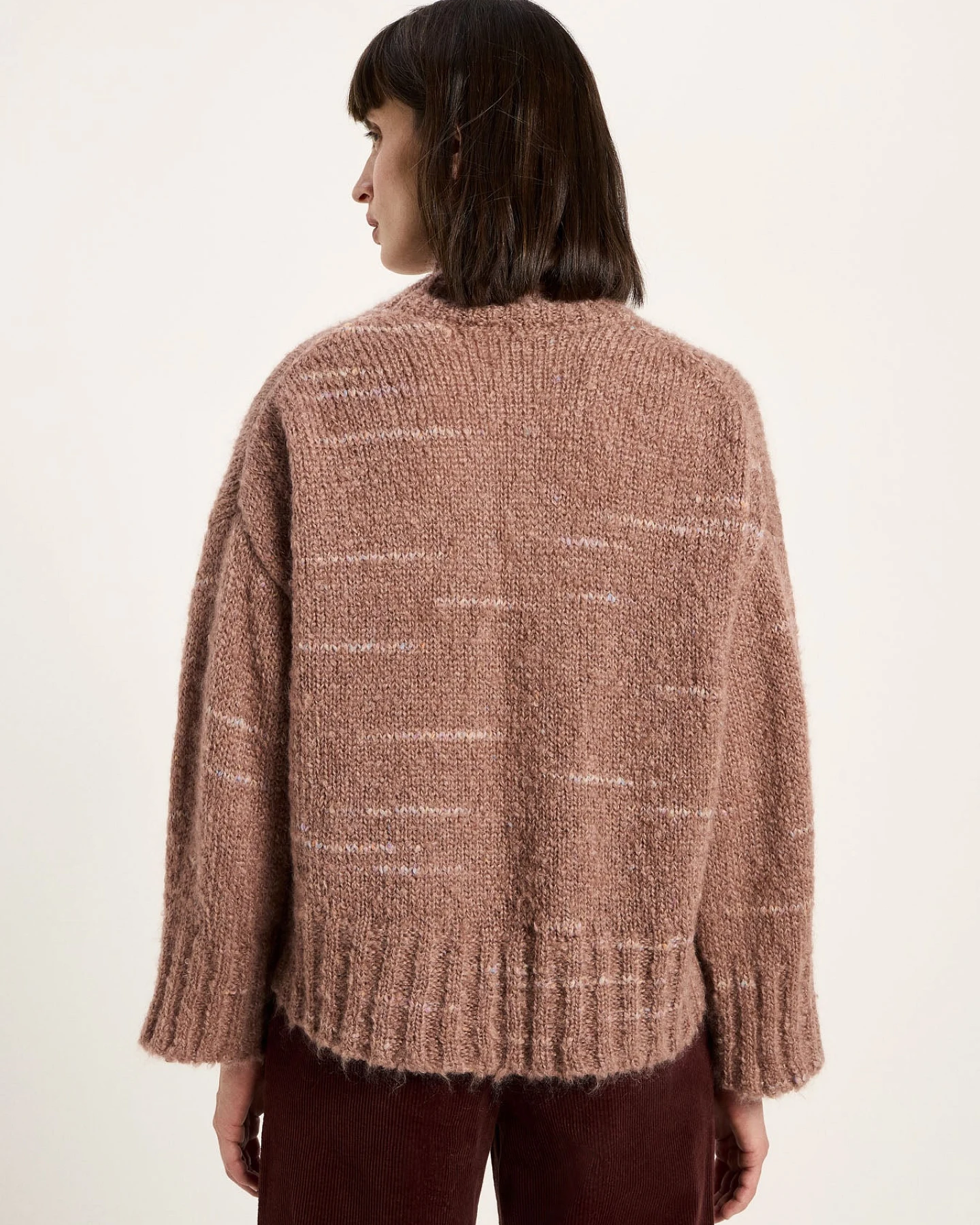 Pullover mit Zopfstrick – Ansicht 4