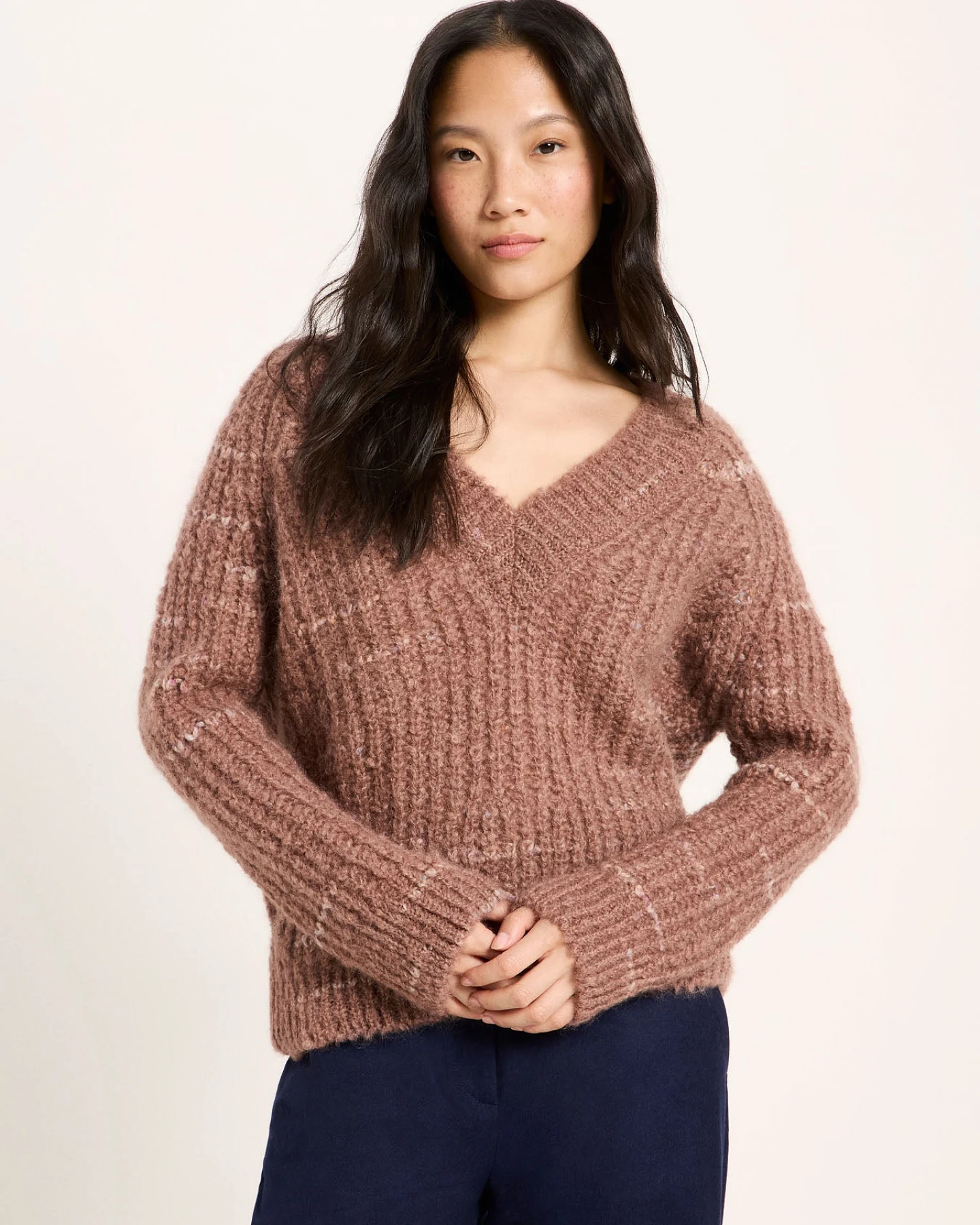 Pullover mit V-Ausschnitt – Ansicht 3