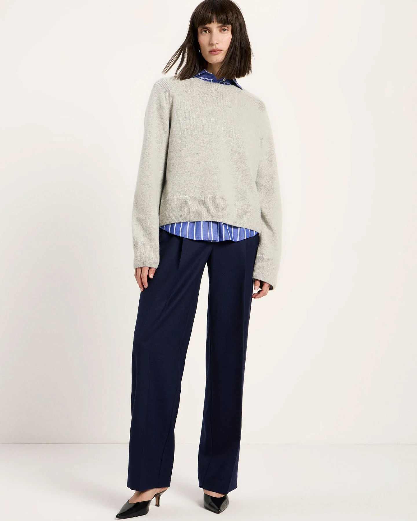 Cropped Pullover (GOTS) – Ansicht 2
