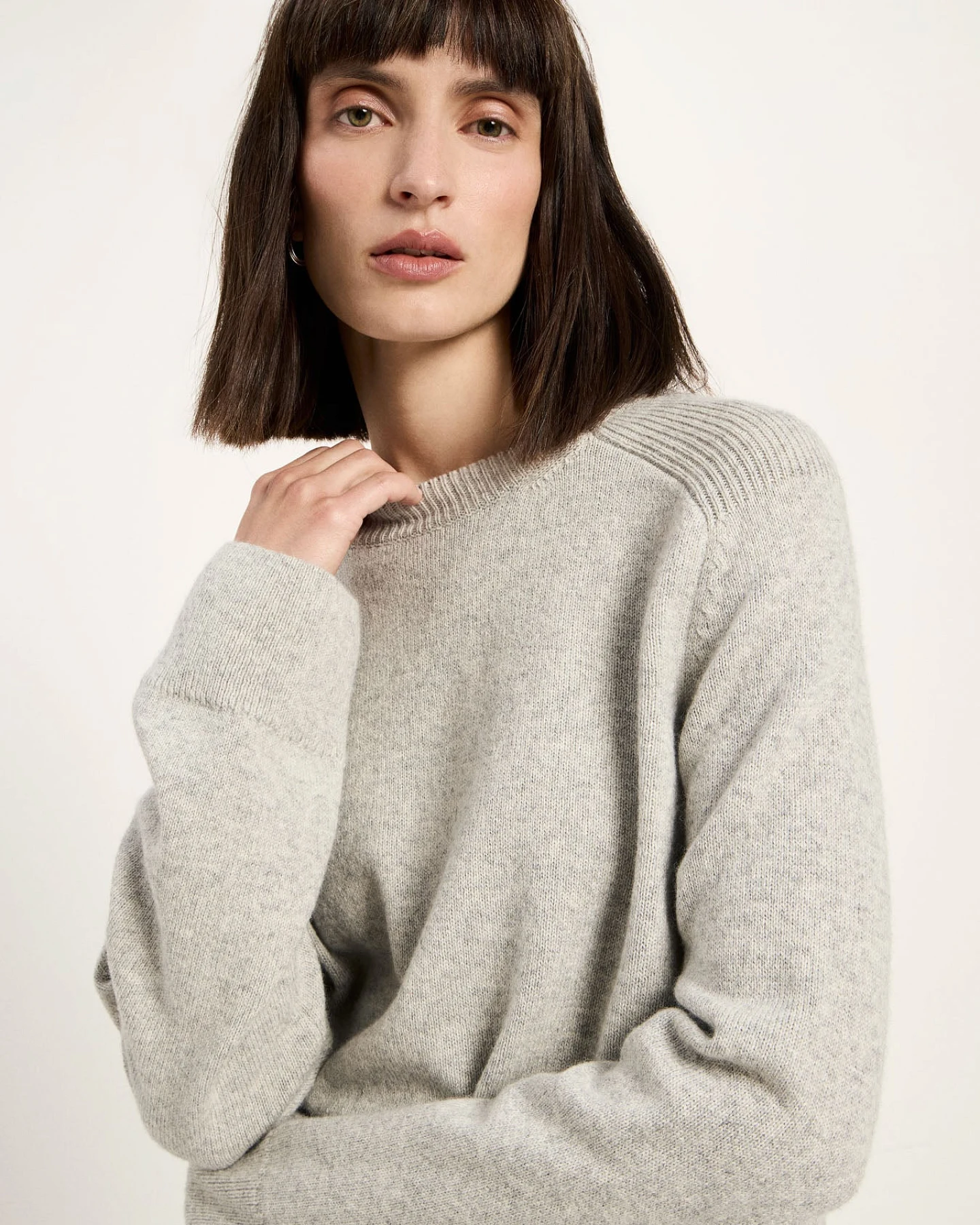 Cropped Pullover (GOTS) – Ansicht 3