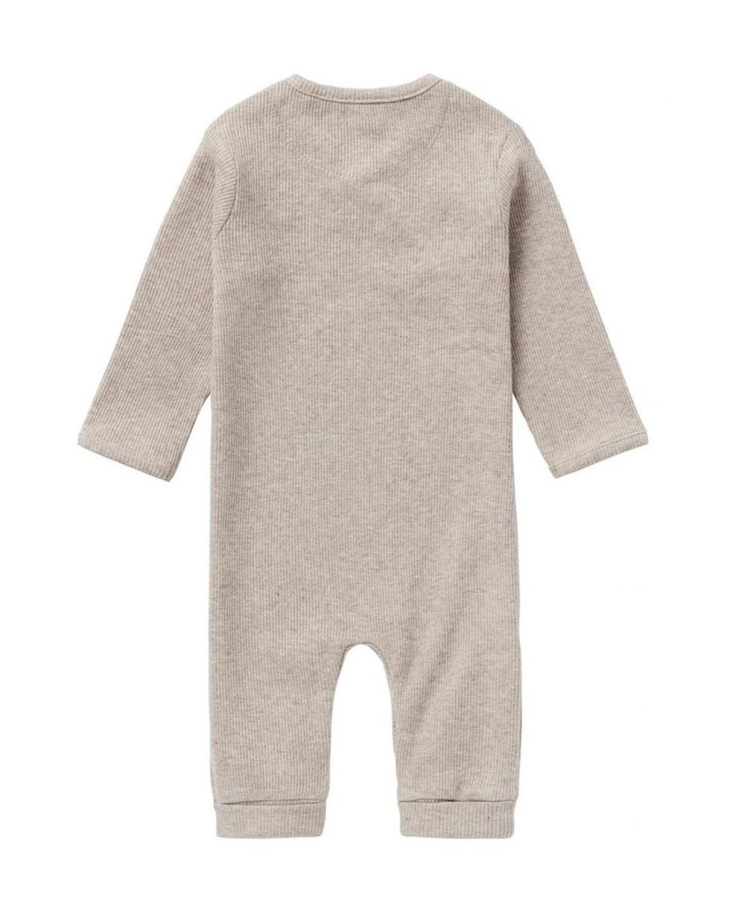 Strampler Nevis taupe melange rip Gr. 62 – Ansicht 2