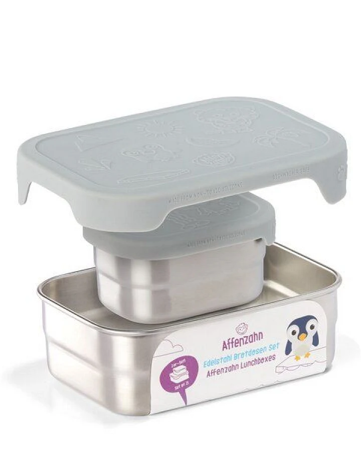 Affenzahn Kinder Brotdose Set
