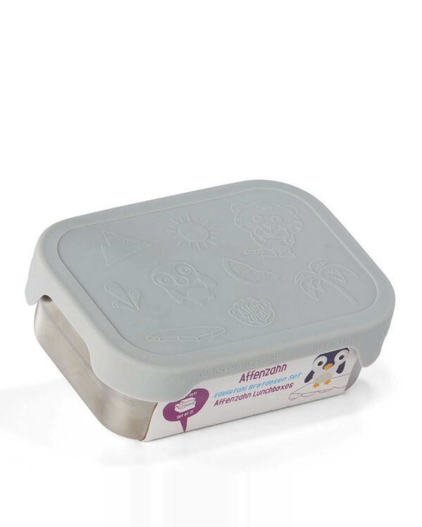 Affenzahn Kinder Brotdose Set – Ansicht 3