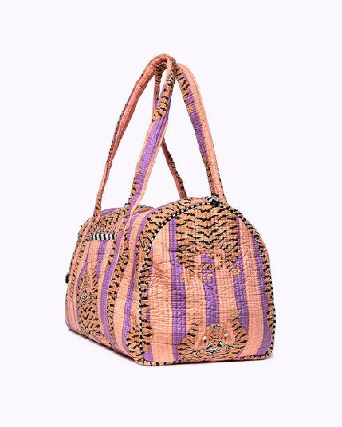 KIKOONI handgefertigte große Baumwolltasche "K. Shopper" – Ansicht 4