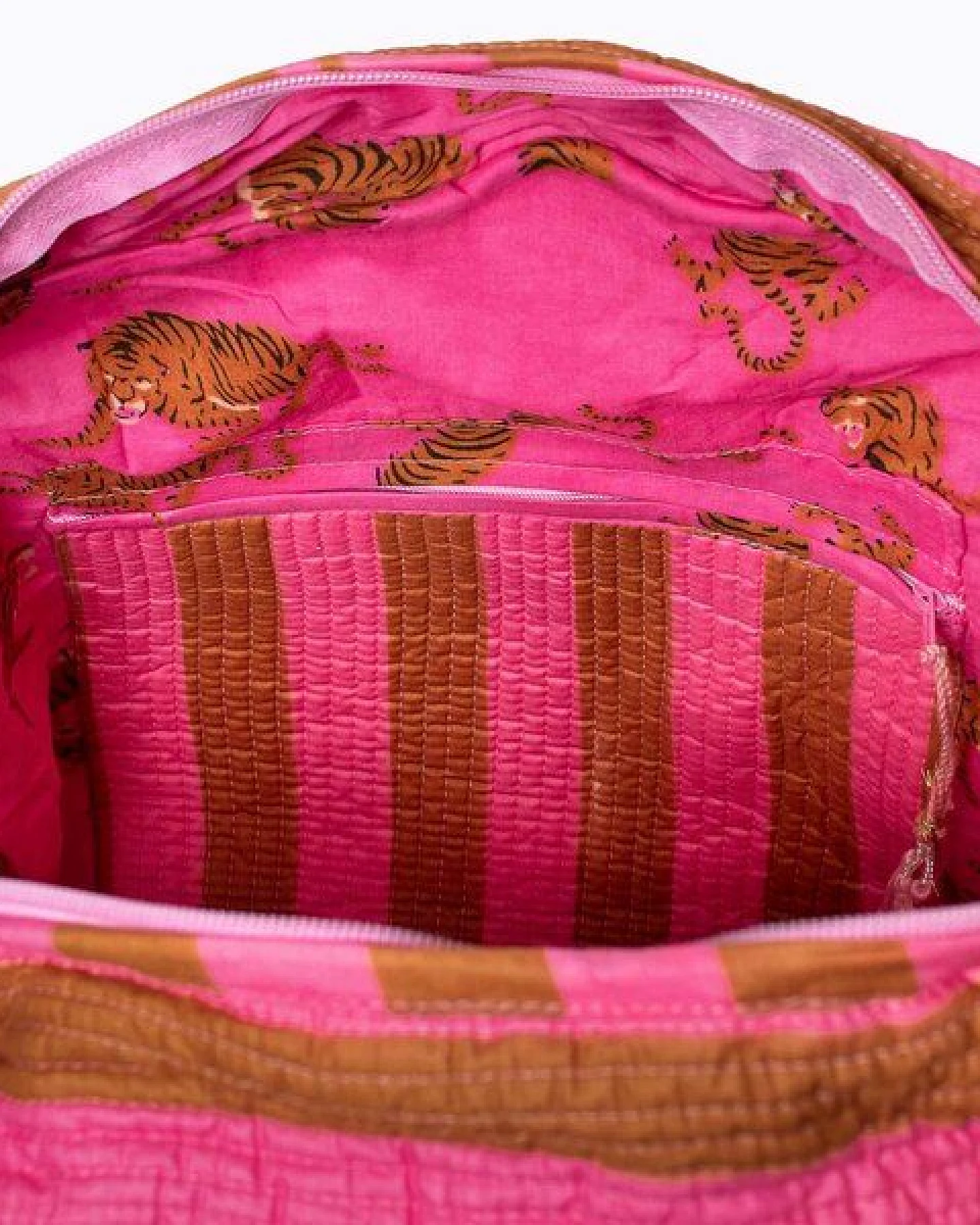 KIKOONI handgefertigte große Reisetasche " TRAVELER BAG " – Ansicht 3