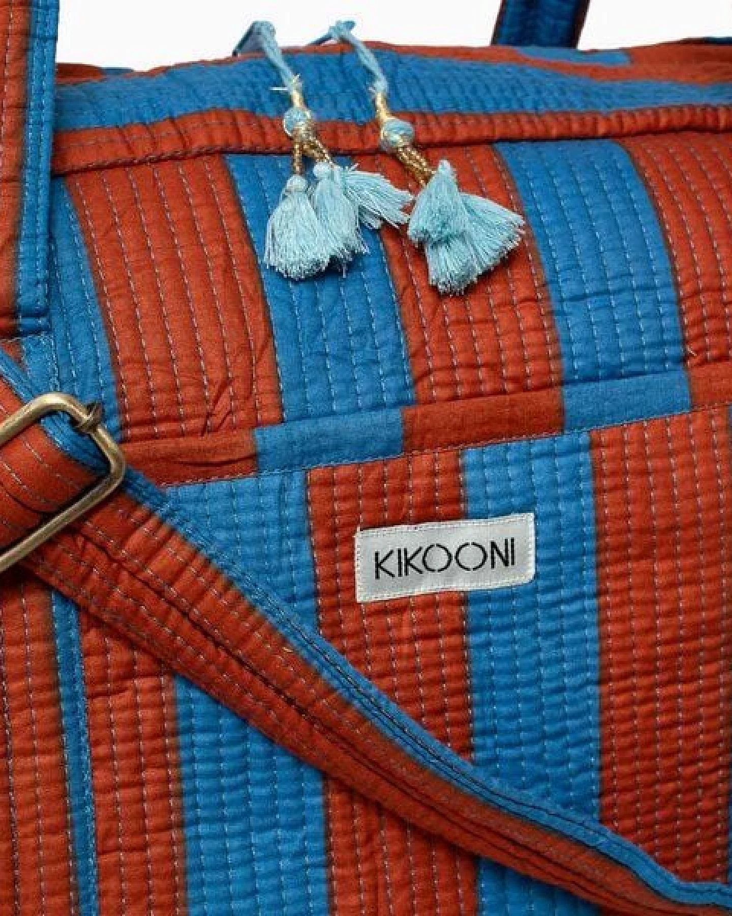KIKOONI handgefertigte große Reisetasche " TRAVELER BAG " – Ansicht 4