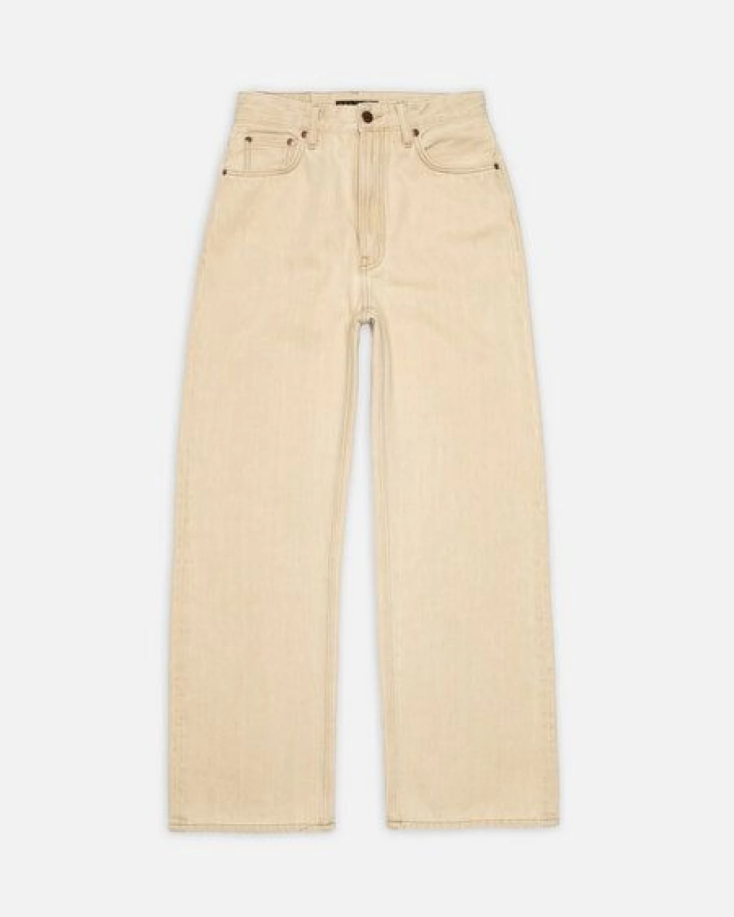 Nudie Jeans Clean Eileen - Pale Sun – Ansicht 3