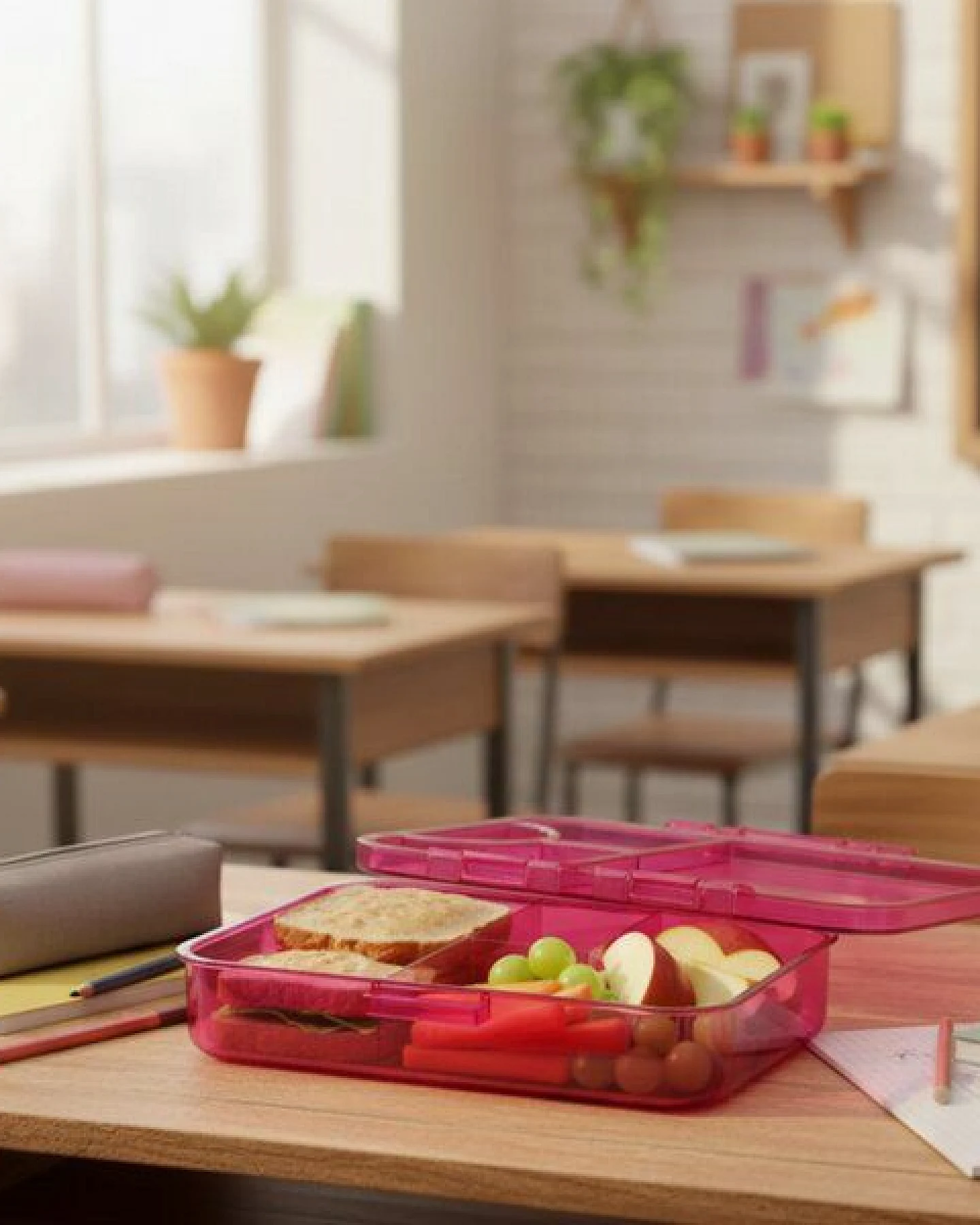 elasto Kinder Brotdose "Conni" - offizielle Lizenz-Vorratsdose für Schule & Kindergarten – Ansicht 4