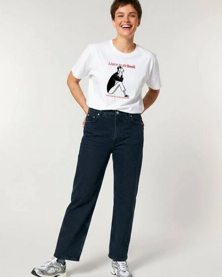 Kultgut Artdesign - Biofair - Klassik Shirt / Booklover