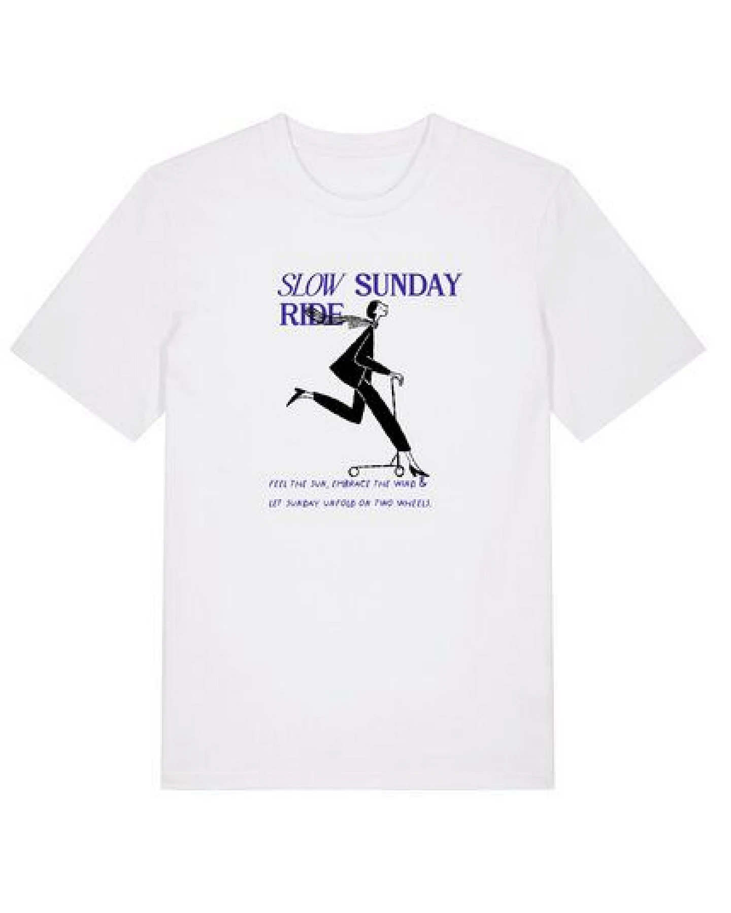 Kultgut Artdesign - Biofair - Klassik Shirt / Slow Sunday Ride – Ansicht 2