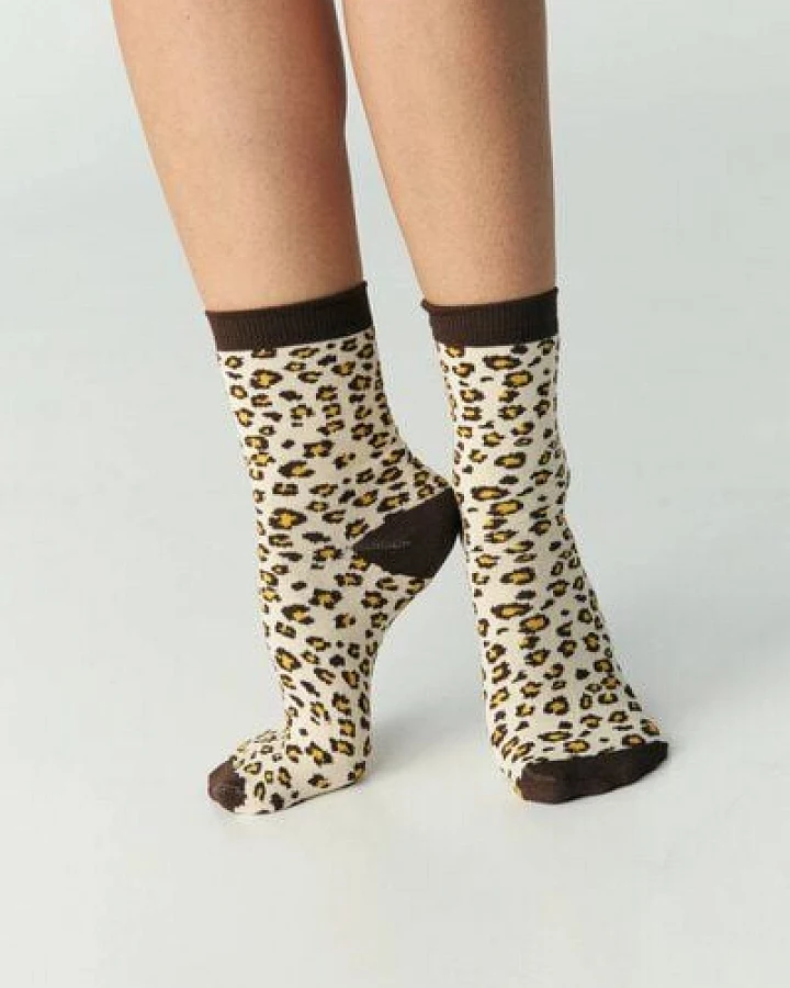 Jutelaune Leopard Socken - GRS und OEKO-TEX Zertifizierungen