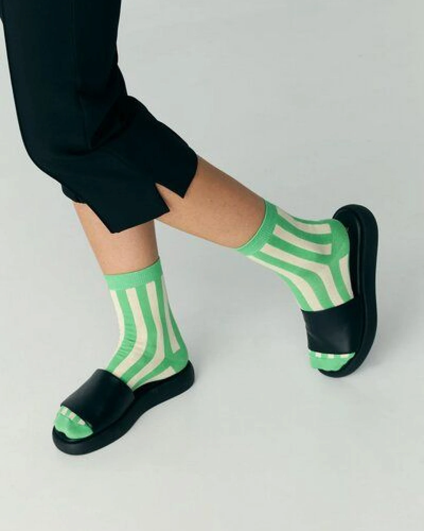 Jutelaune Stripe Socks - GRS und OEKO-TEX Zertifizierungen – Ansicht 3