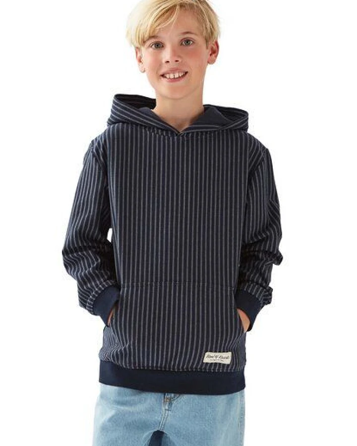 Band of Rascals Vertical Striped Hooded