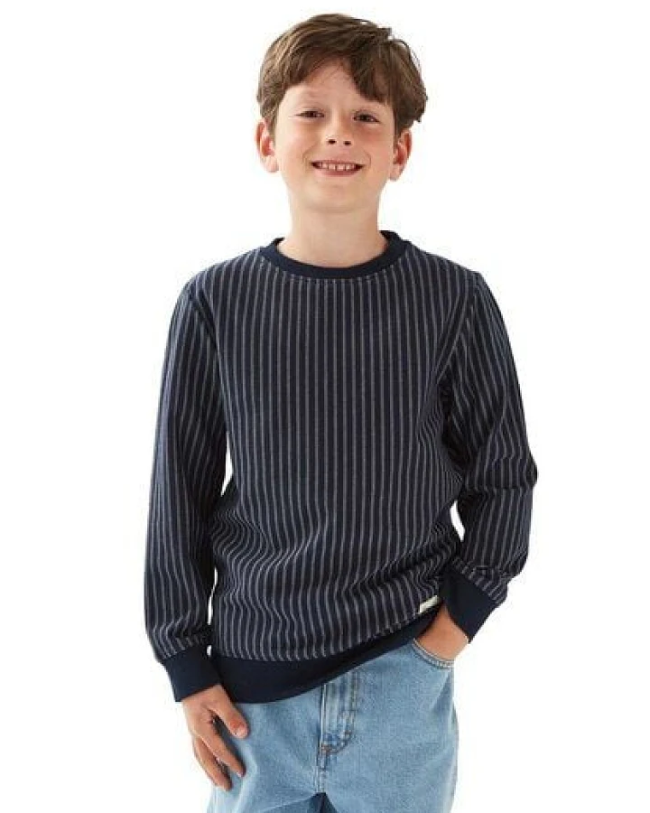Band of Rascals Vertical Striped Sweat